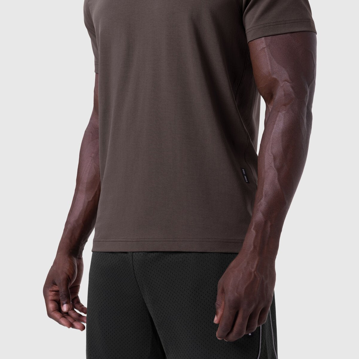 0923. Supima® Essential Tee Dark Earth | ASRV Discount