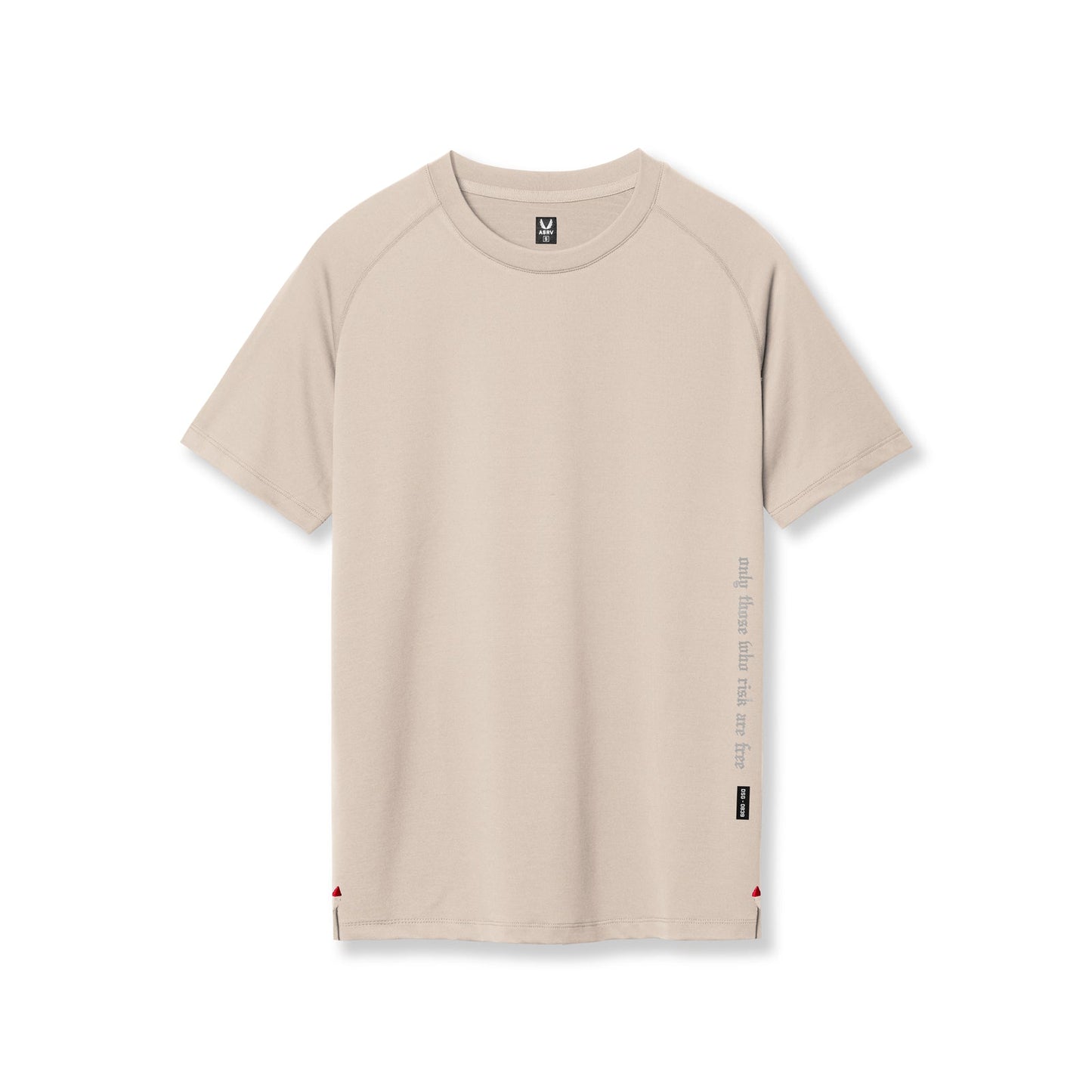 0839. 3D-Lite® 2.0 Lycra® Fitted Tee Sand Smoke "OTWR" | ASRV on sale