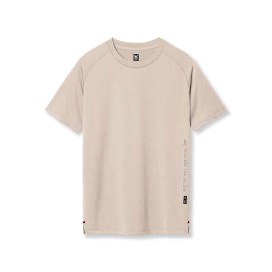 0839. 3D-Lite® 2.0 Lycra® Fitted Tee Sand Smoke "OTWR" | ASRV on sale