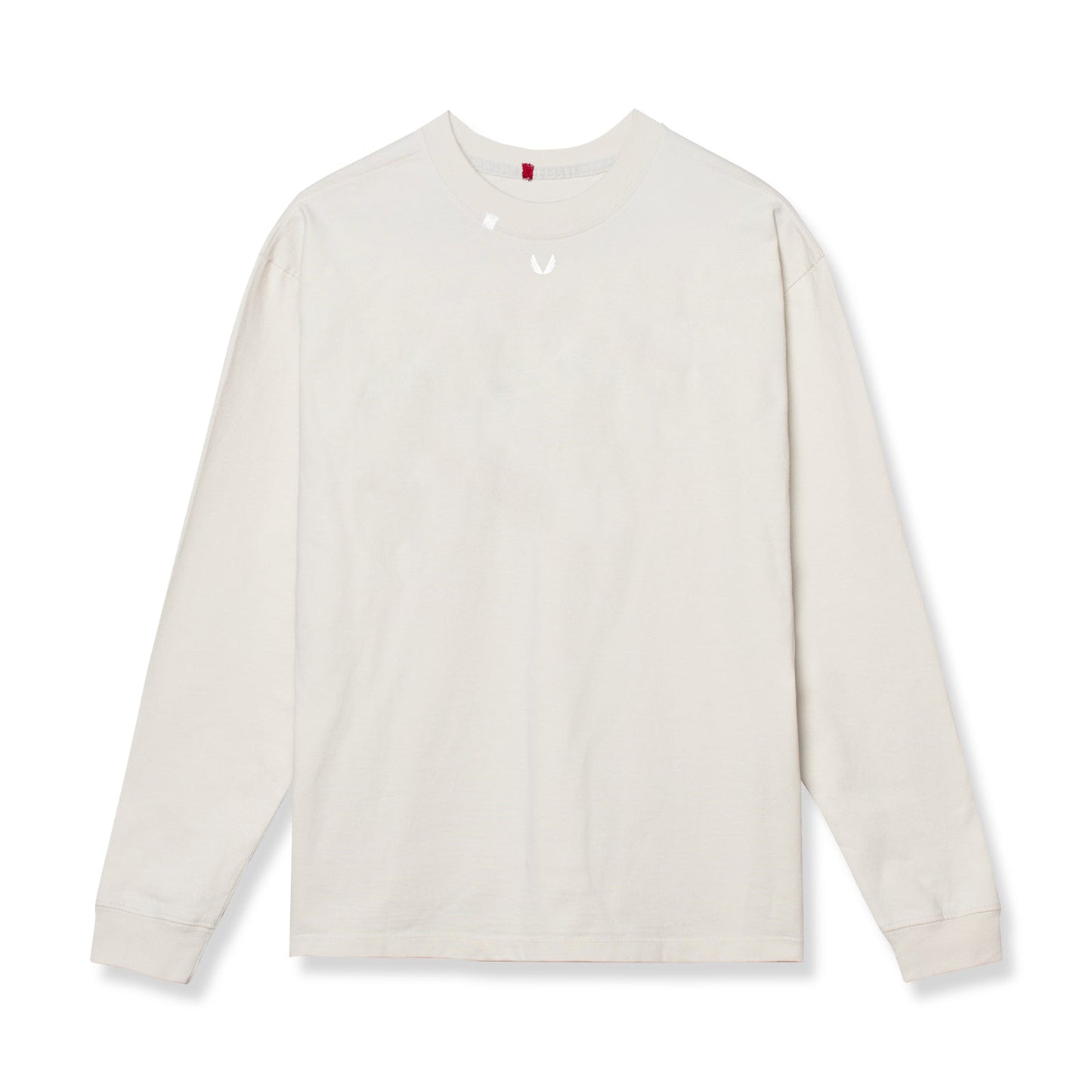 0851. Tech Essential™ Relaxed Long Sleeve Stone/White "OTWR" | ASRV near me