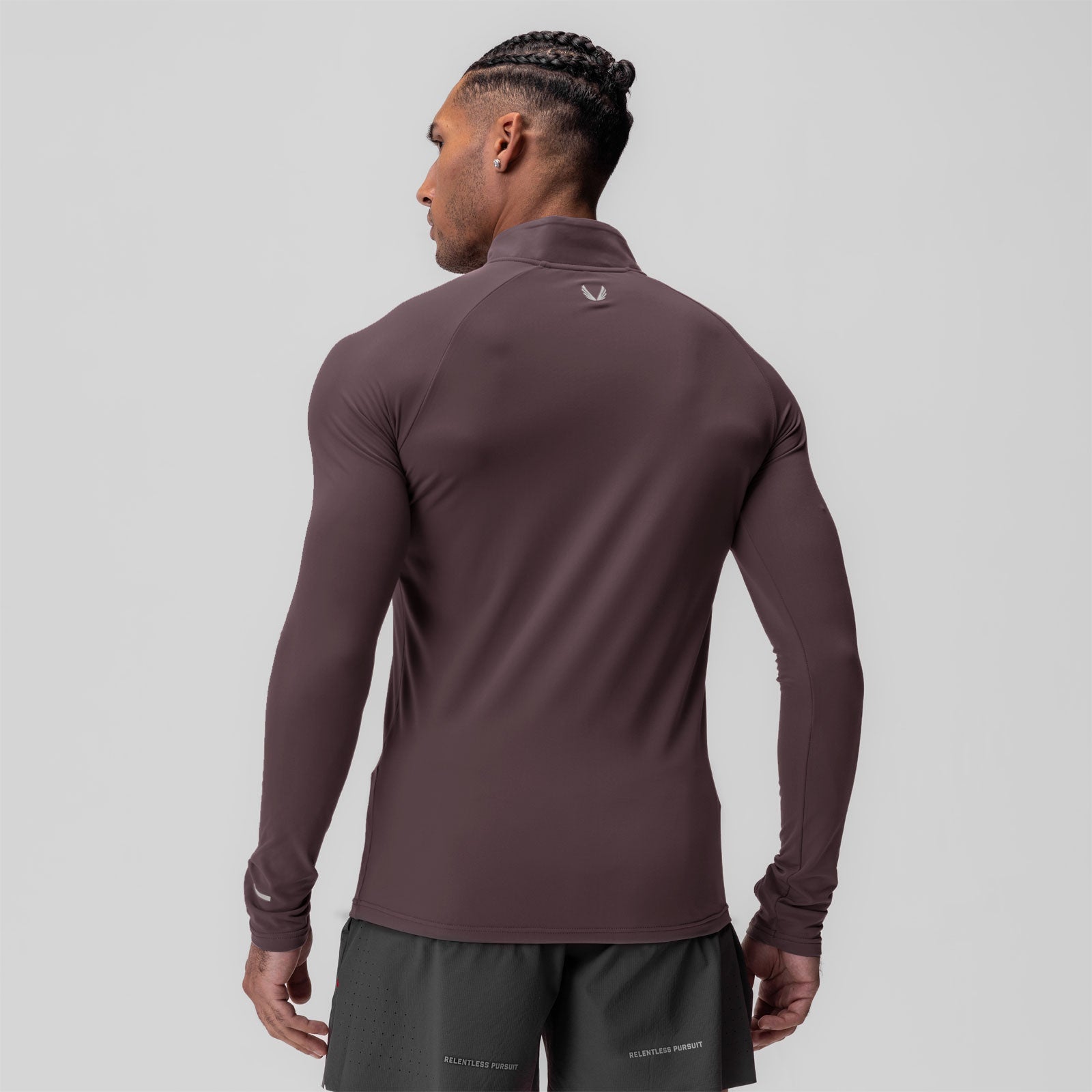 0906. Thermal Training Quarter Zip Nightshade "Cyber" | ASRV US