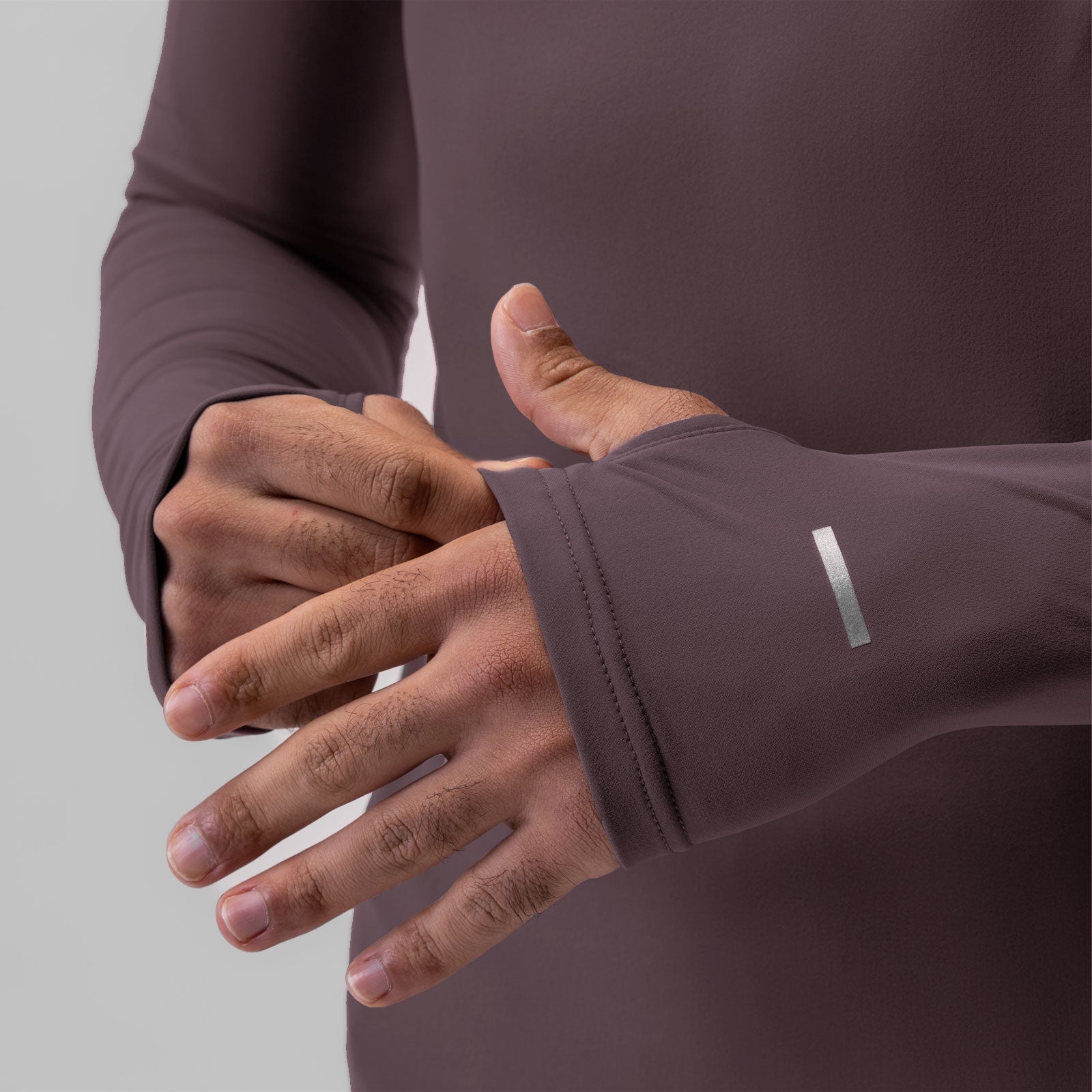 0906. Thermal Training Quarter Zip Nightshade "Cyber" | ASRV US