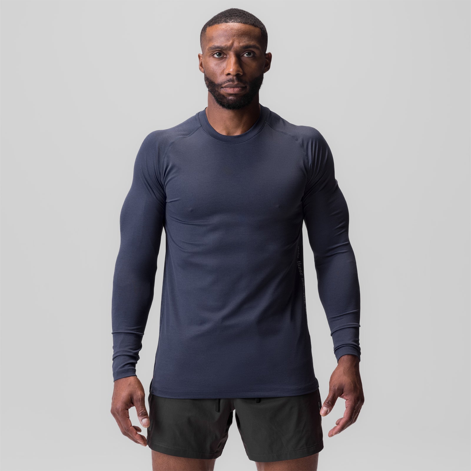 0832. 3D-Lite® 2.0 Fitted Long Sleeve Navy "OTWR" | ASRV Discount