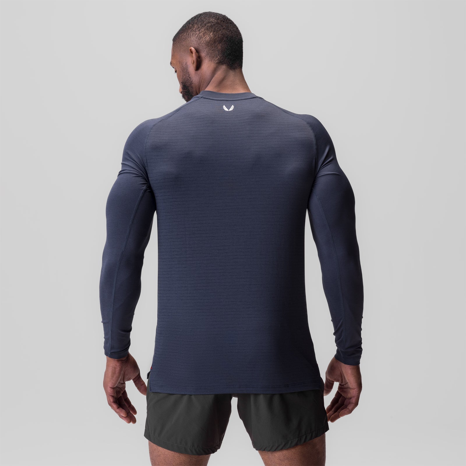 0832. 3D-Lite® 2.0 Fitted Long Sleeve Navy "OTWR" | ASRV Discount