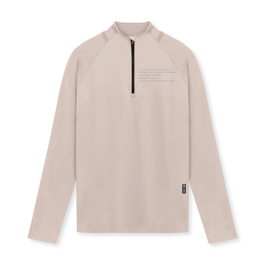 0725. Core Fitted Quarter Zip Chai | ASRV on sale