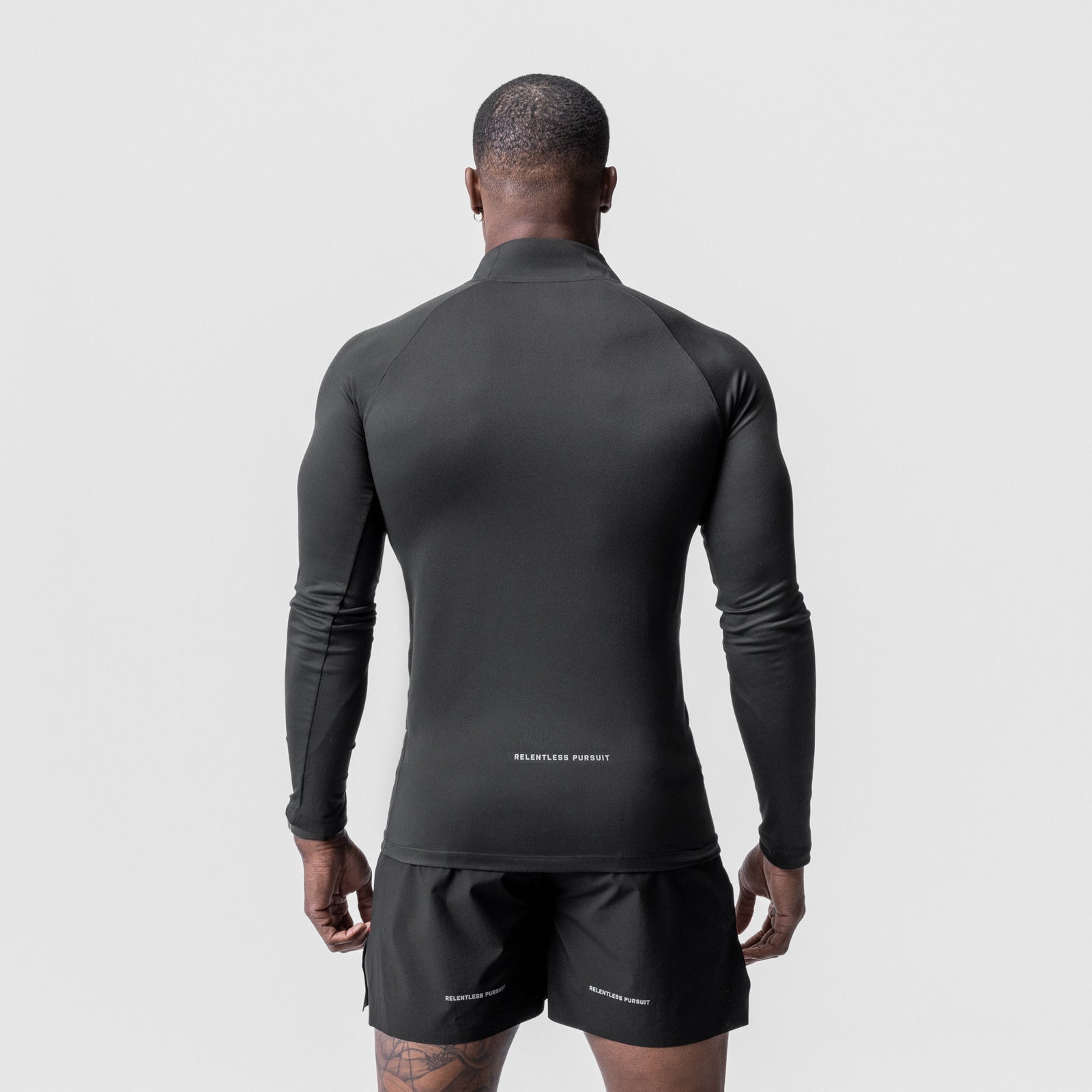 0725. Core Fitted Quarter Zip Black | ASRV near me