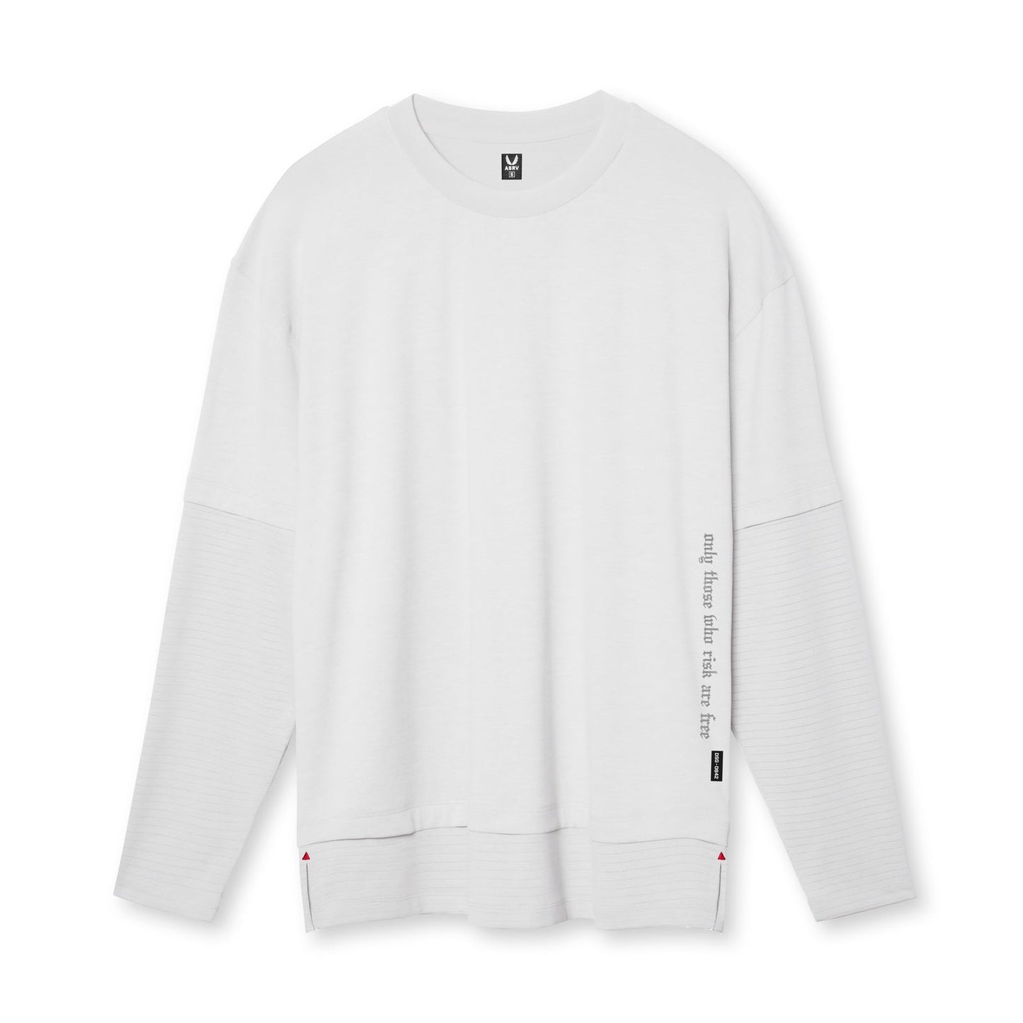 0842. 3D-Lite® 2.0 Layered Long Sleeve White "OTWR" | ASRV on sale
