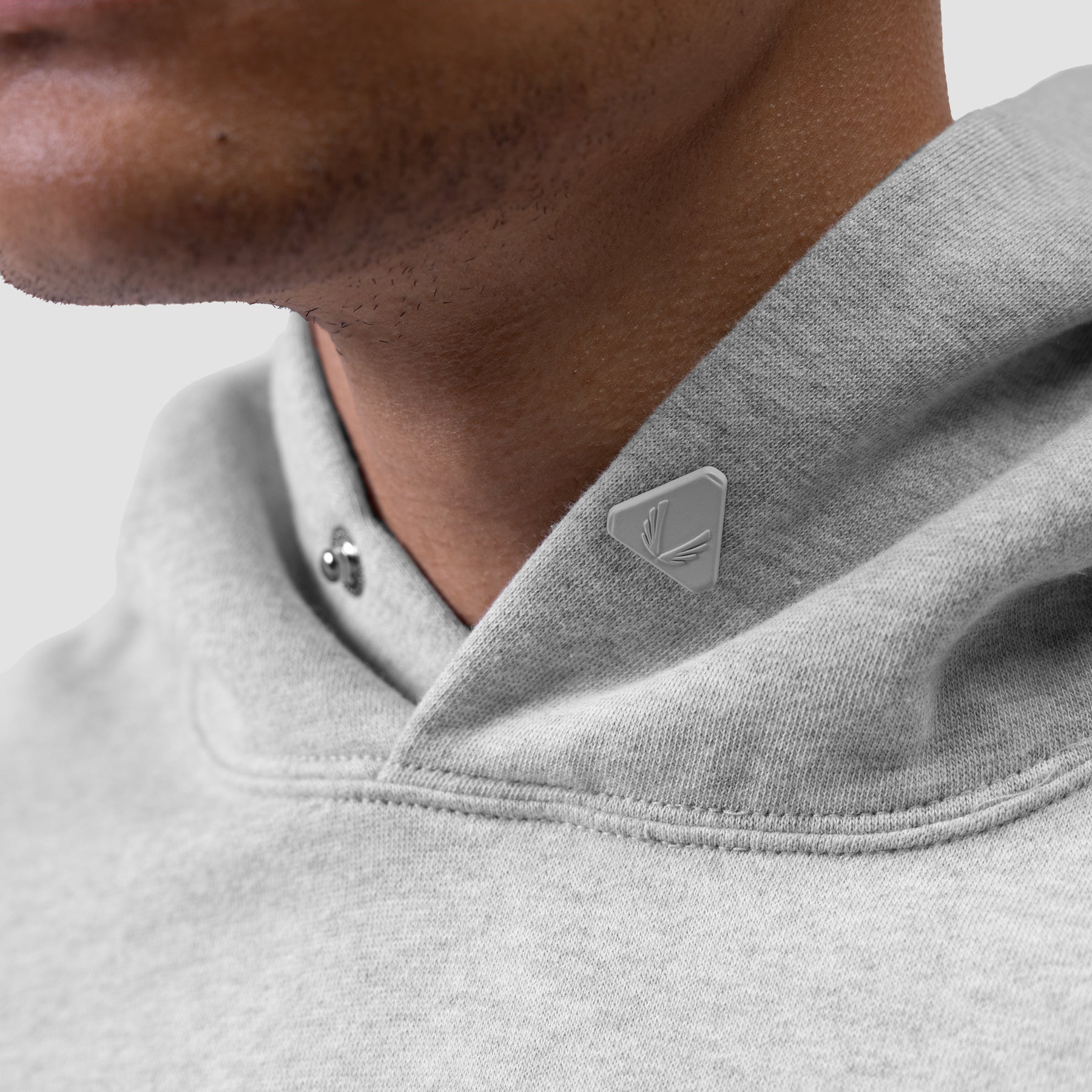 0920. Tech Essential™ Distressed Hoodie Heather Grey | ASRV for sale
