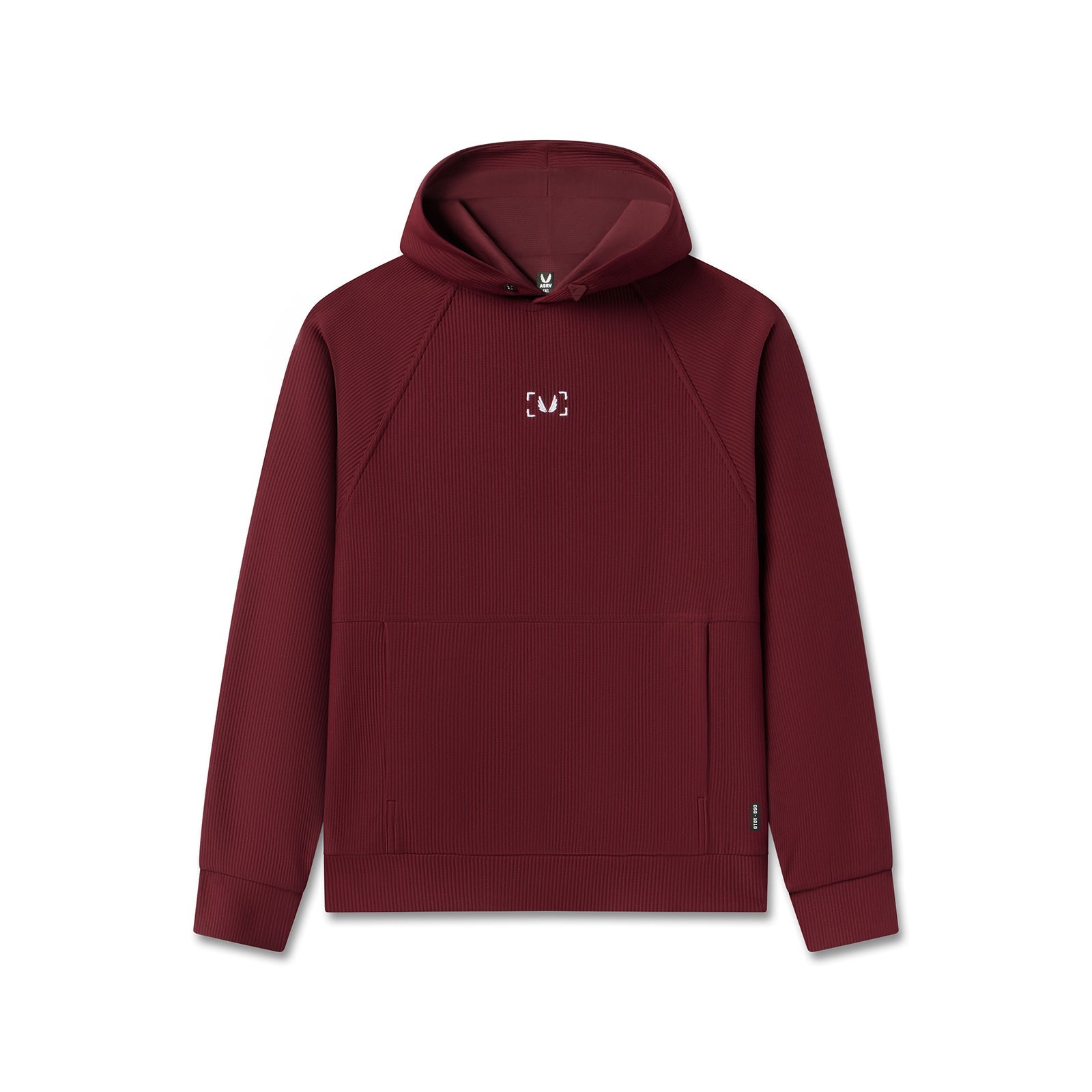 1019. Deltapeak® Oversized Hoodie Crimson | ASRV discount