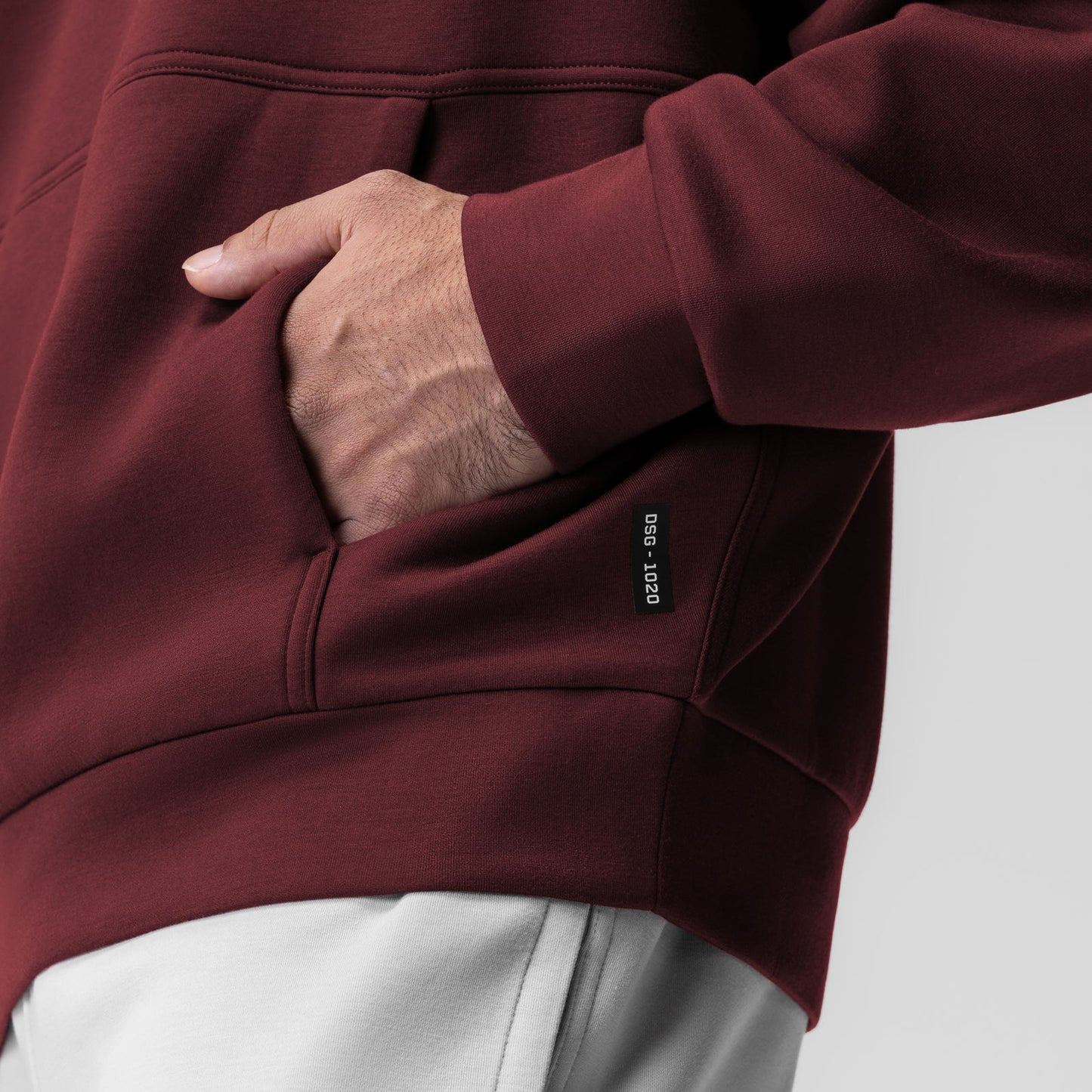 1020. Dri-Core™ Oversized Crewneck Crimson | ASRV Online