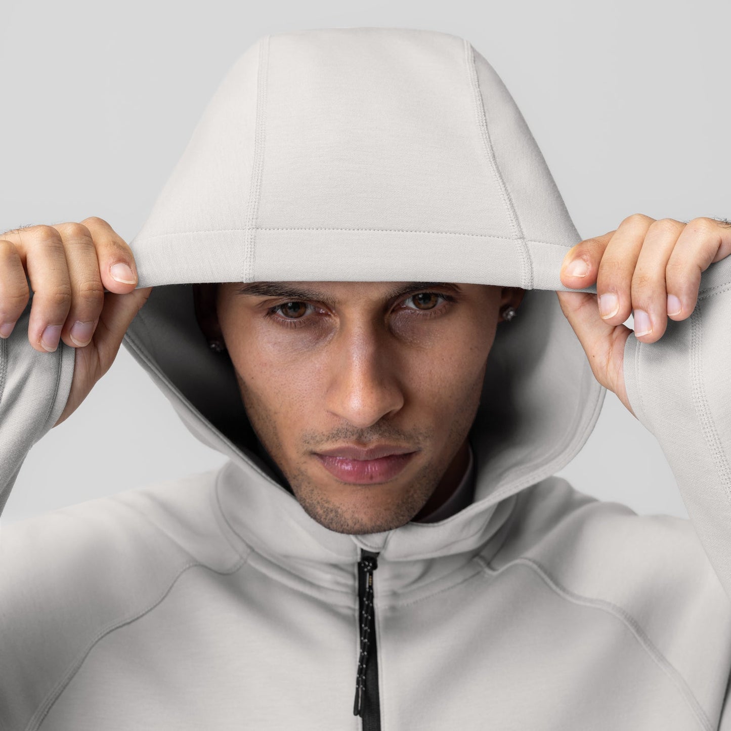 1023. Dri-Core™ Zip Hoodie Light Grey | ASRV Discount