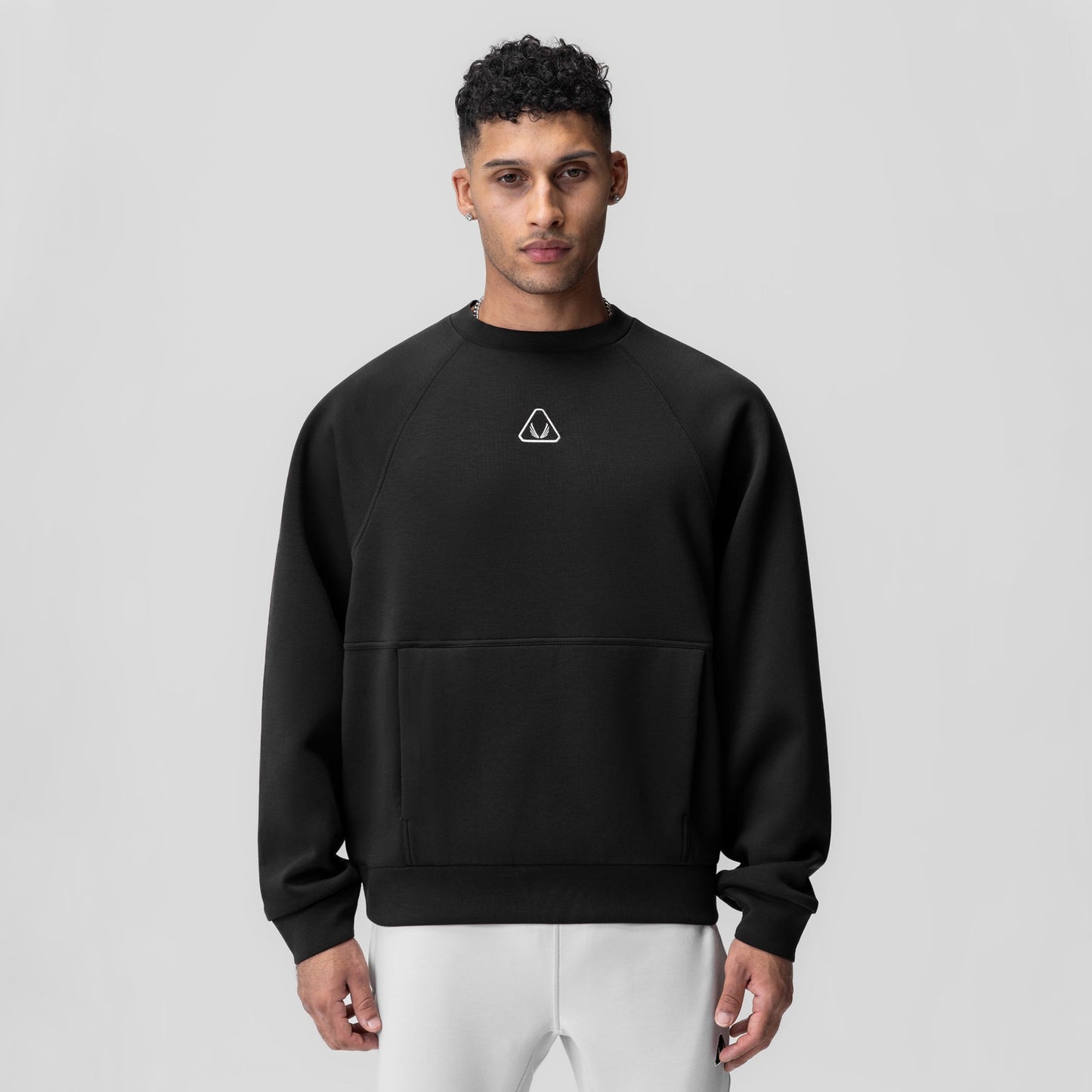 1020. Dri-Core™ Oversized Crewneck Black | ASRV near me