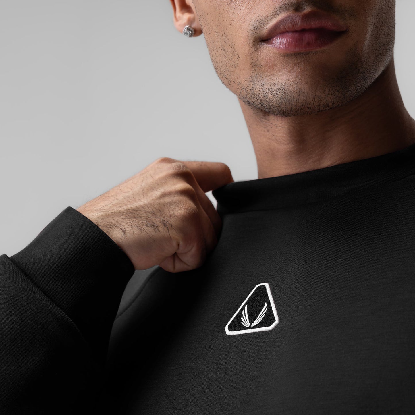 1020. Dri-Core™ Oversized Crewneck Black | ASRV near me