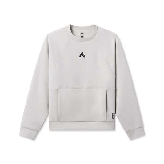1020. Dri-Core™ Oversized Crewneck Light Grey | ASRV US