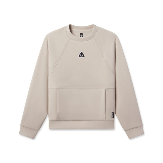1020. Dri-Core™ Oversized Crewneck Chai | ASRV on sale