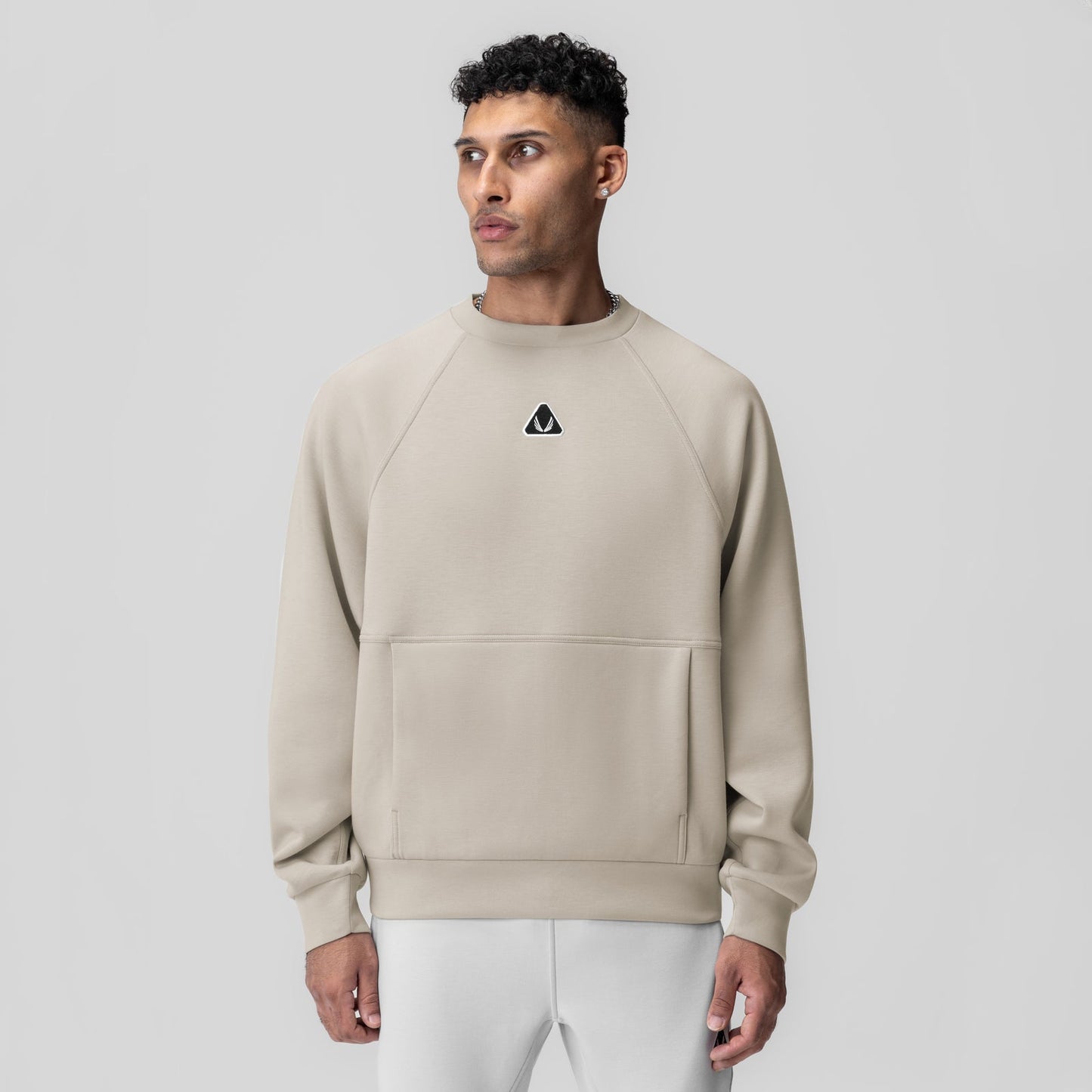 1020. Dri-Core™ Oversized Crewneck Chai | ASRV on sale
