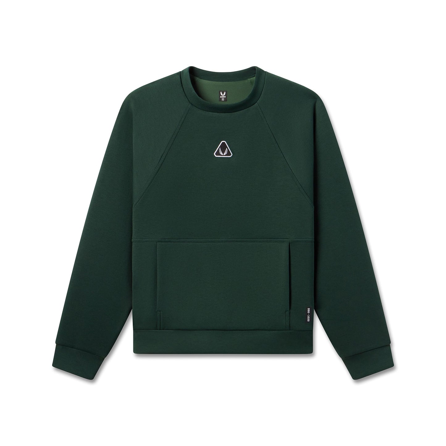 1020. Dri-Core™ Oversized Crewneck Forest Green | ASRV for sale