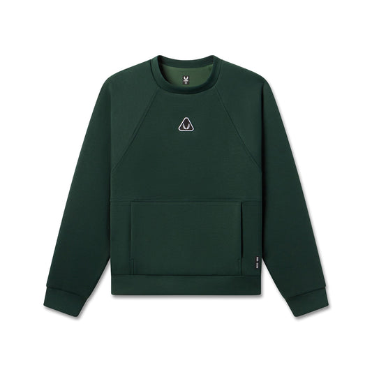 1020. Dri-Core™ Oversized Crewneck Forest Green | ASRV for sale