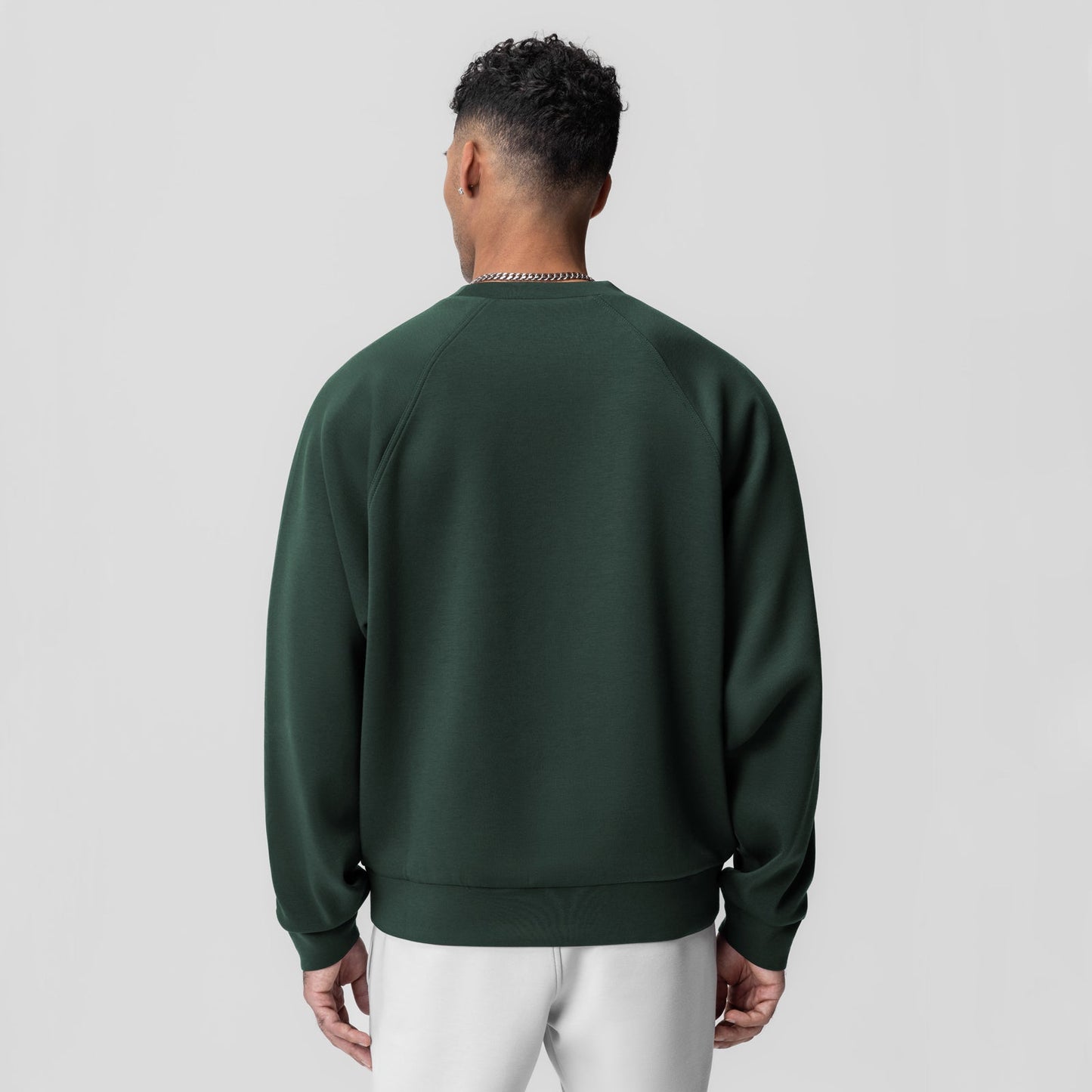 1020. Dri-Core™ Oversized Crewneck Forest Green | ASRV for sale