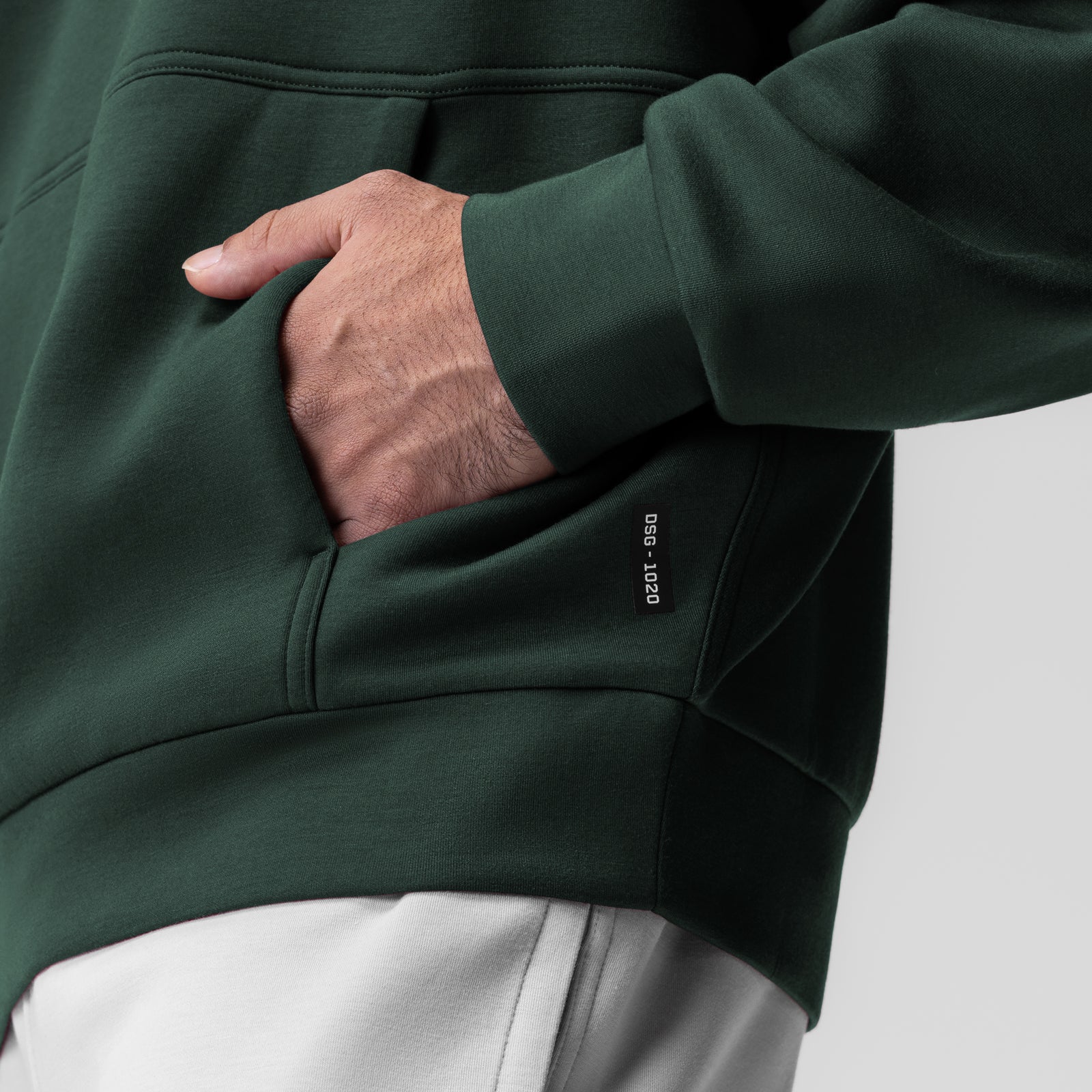 1020. Dri-Core™ Oversized Crewneck Forest Green | ASRV for sale