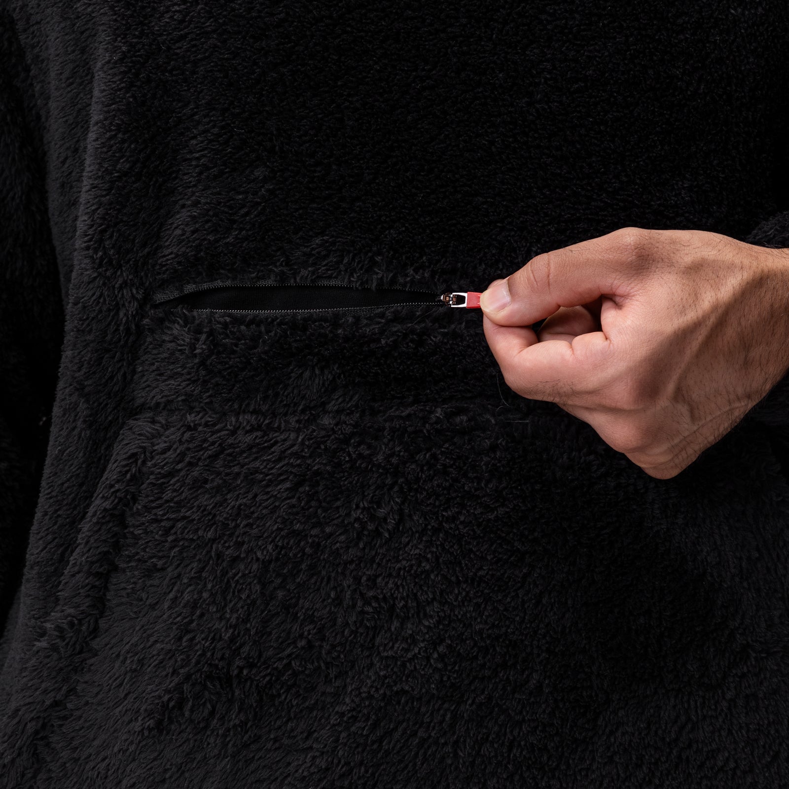 0553. Sherpa Recovery Hoodie Black/White | ASRV discount
