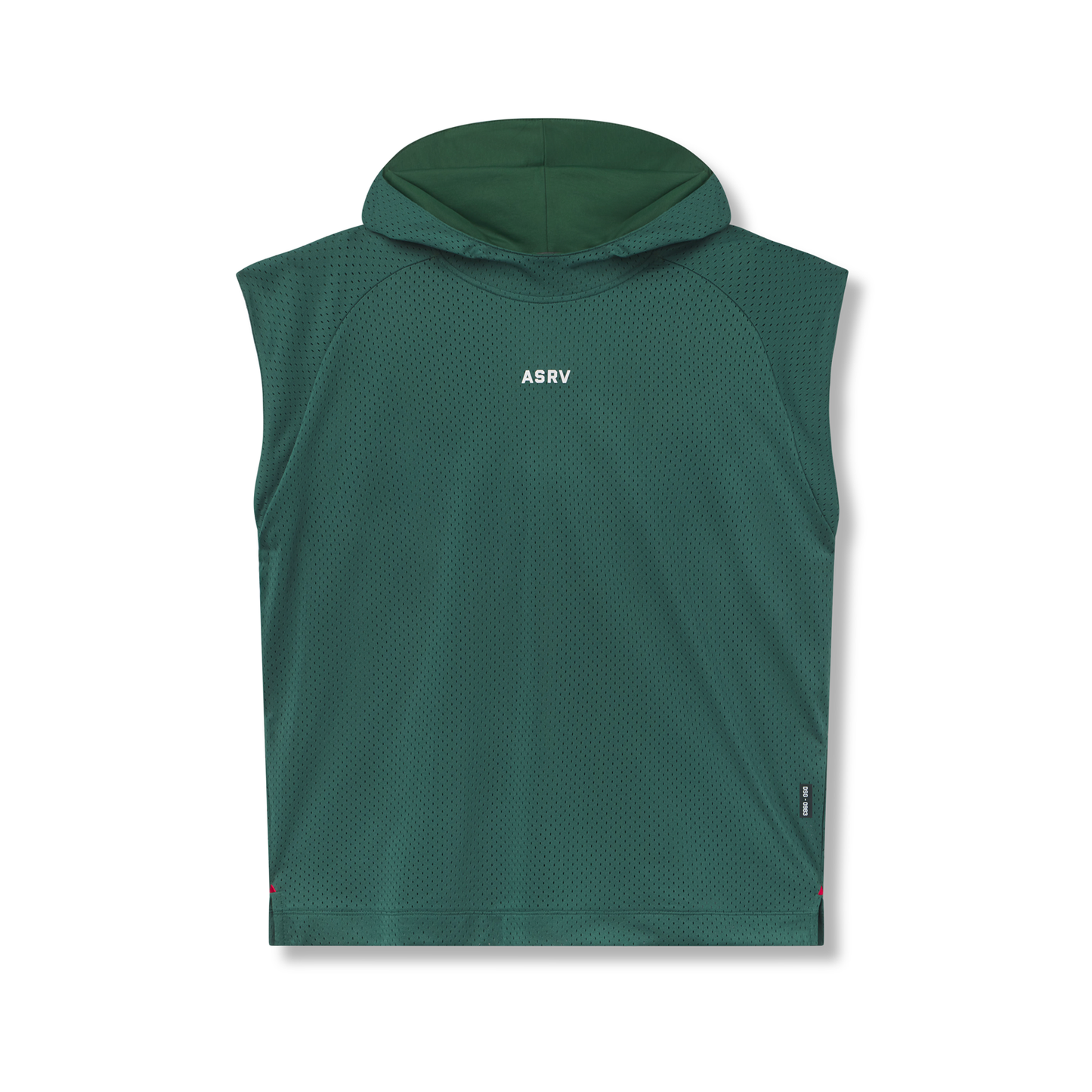 0983. Reversible 2-in-1 Cutoff Hoodie Forest Green | ASRV Online
