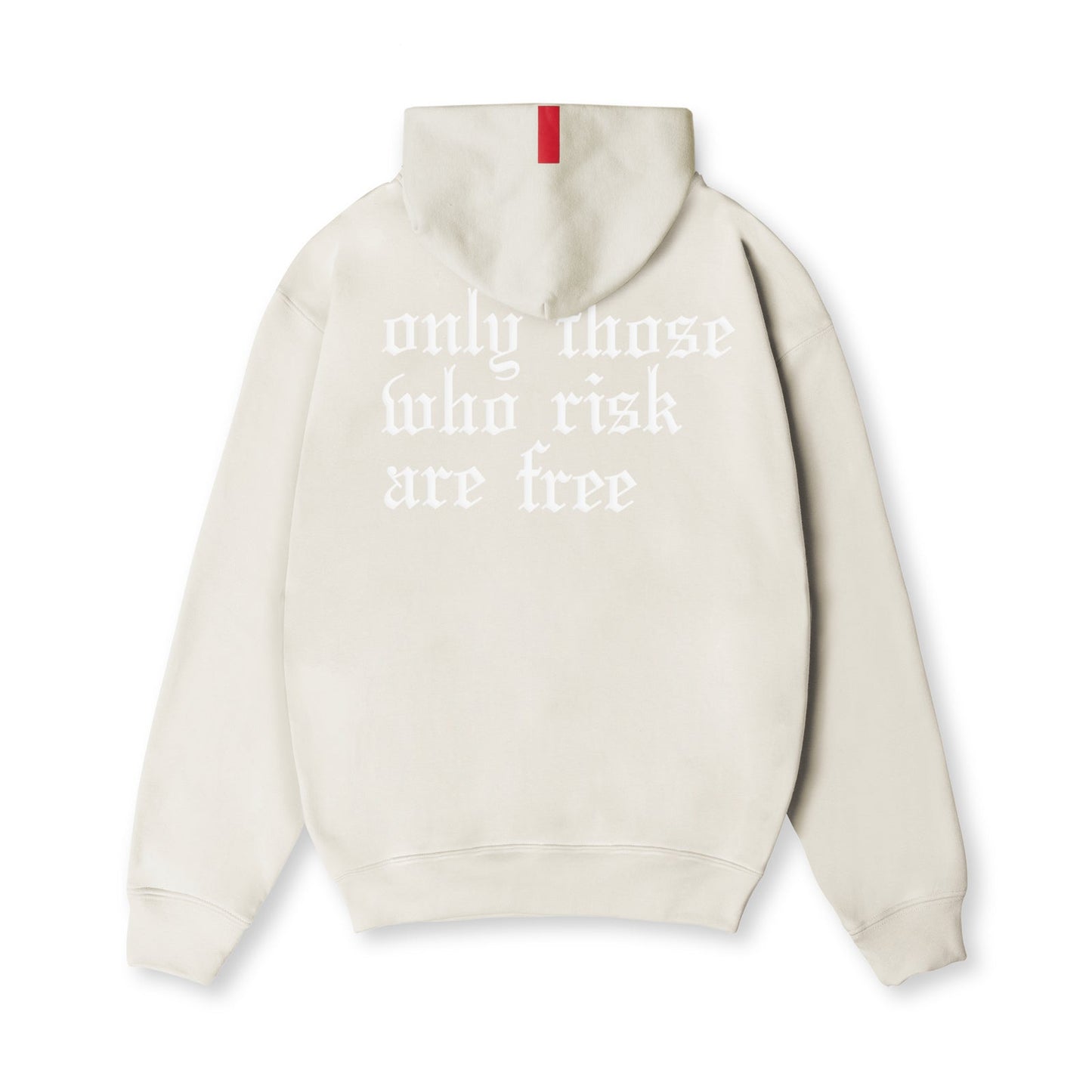 0874. Tech-Terry™ Zip Pocket Hoodie Stone/White "OTWR" | ASRV Discount