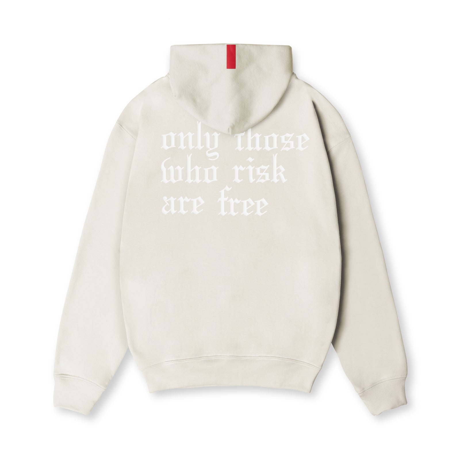 0874. Tech-Terry™ Zip Pocket Hoodie Stone/White "OTWR" | ASRV Discount