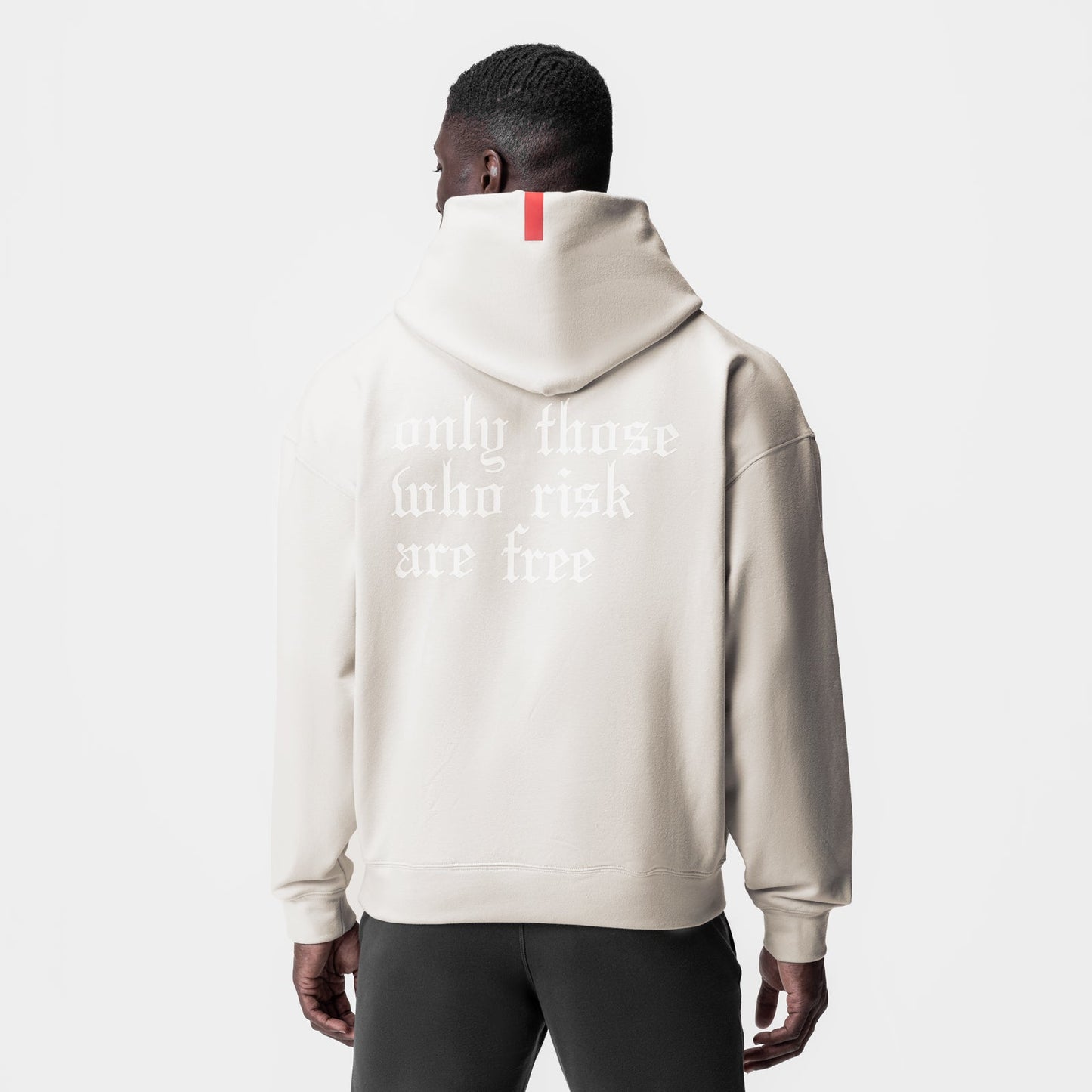 0874. Tech-Terry™ Zip Pocket Hoodie Stone/White "OTWR" | ASRV Discount