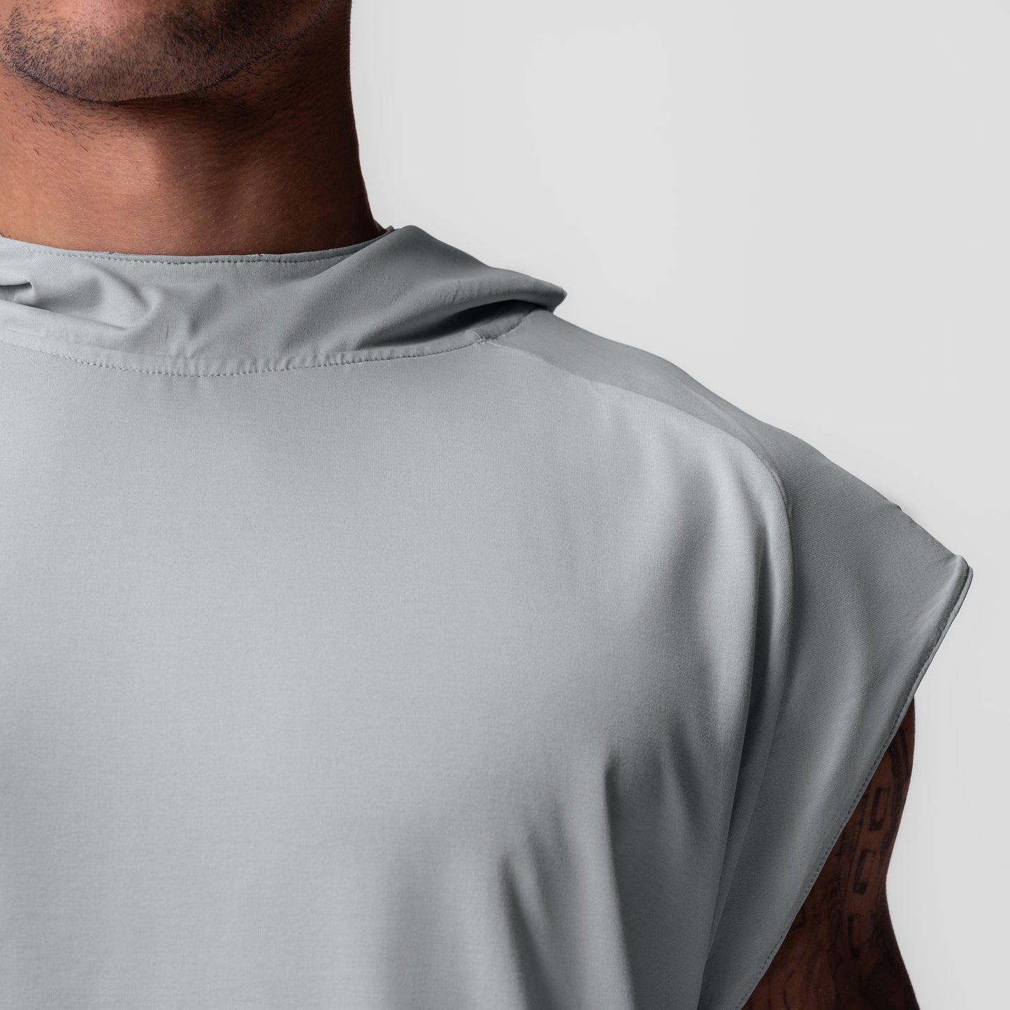 0983. Reversible 2-in-1 Cutoff Hoodie Slate Grey | ASRV near me