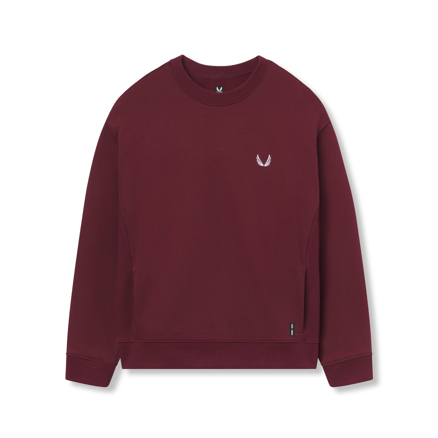 0984. Herringbone Terry Crewneck Crimson | ASRV discount
