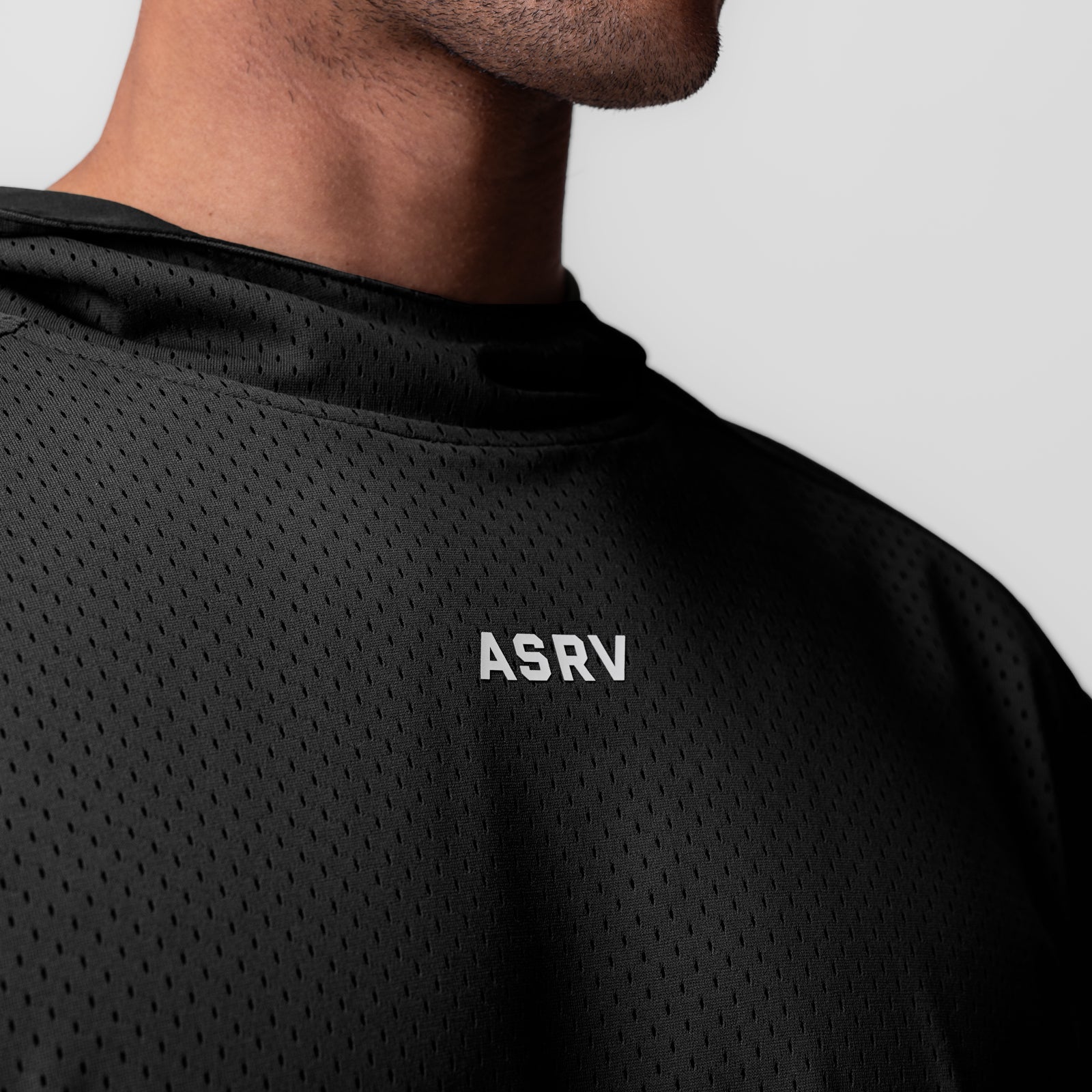 0983. Reversible 2-in-1 Cutoff Hoodie Black | ASRV on sale
