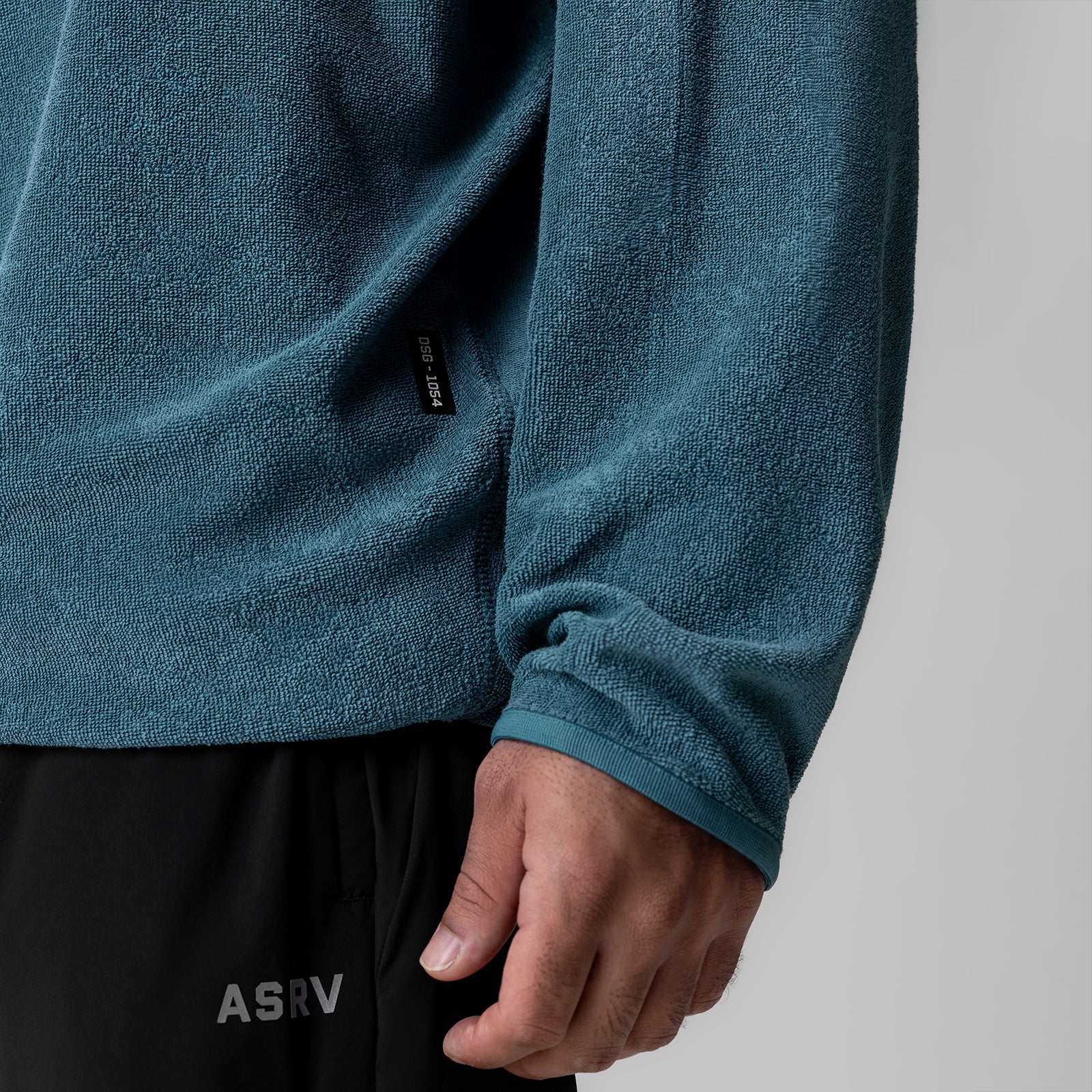 1054. Towel Terry Reversible Hoodie Storm | ASRV for sale