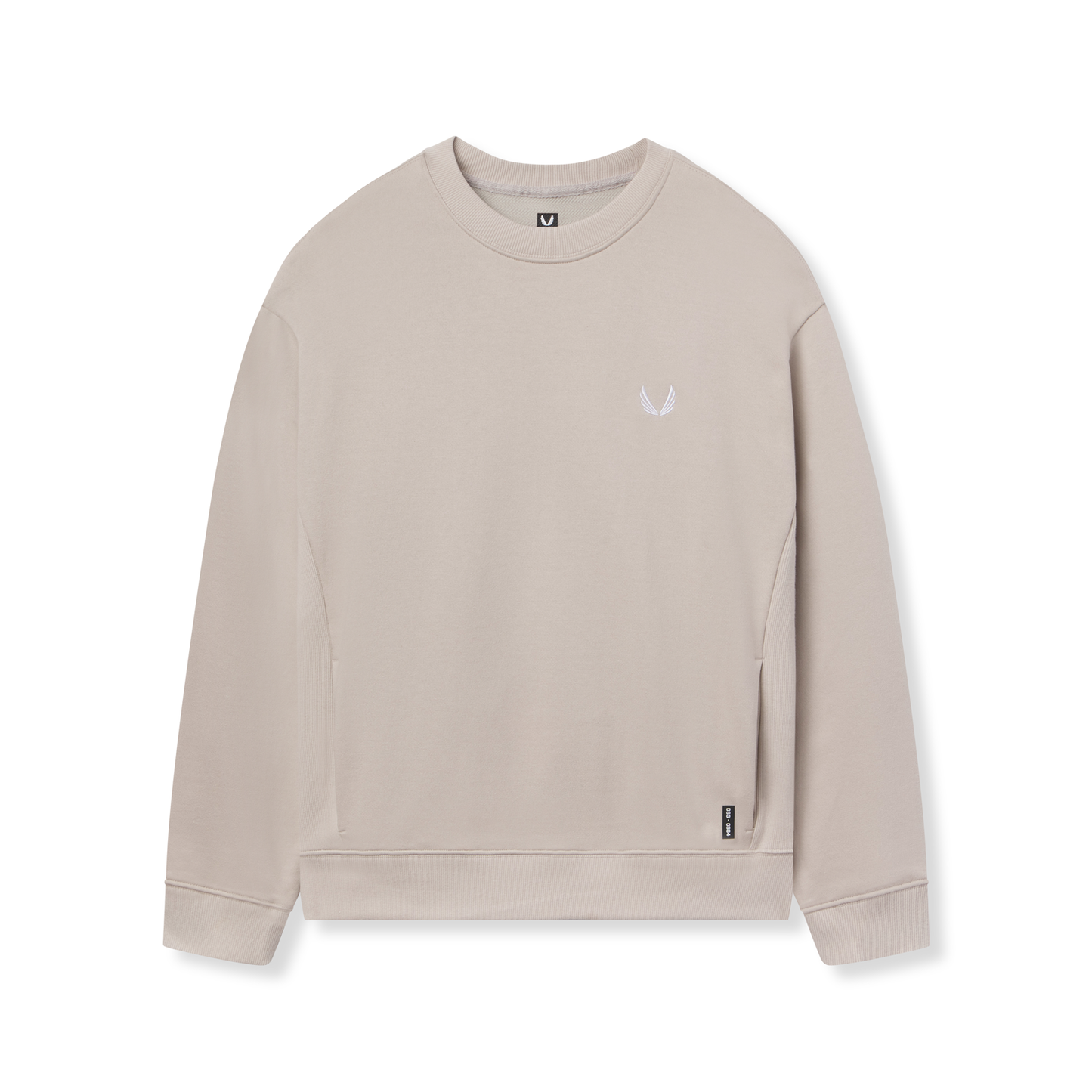 0984. Herringbone Terry Crewneck Chai | ASRV discount