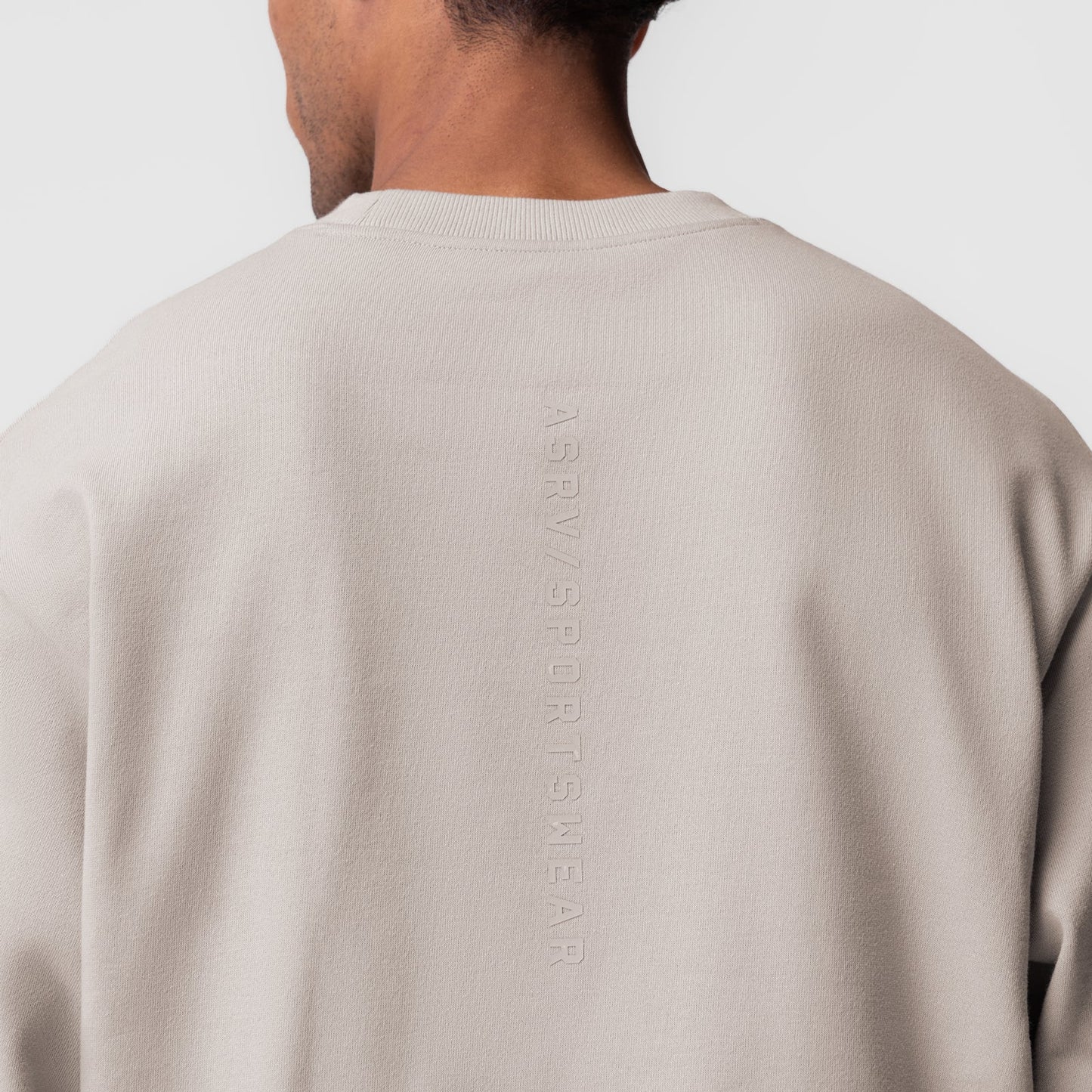 0984. Herringbone Terry Crewneck Chai | ASRV discount