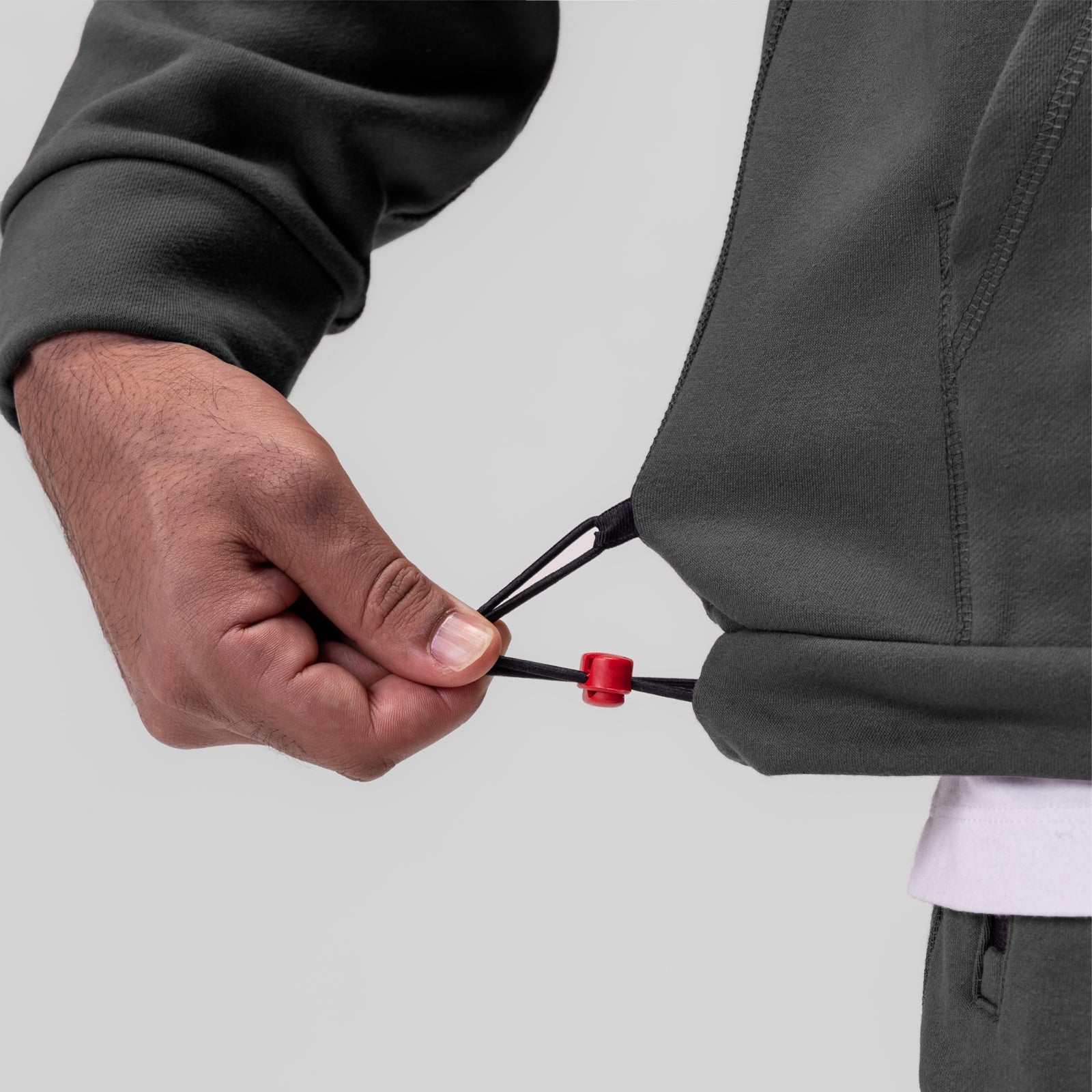0905. Tech-Terry™ Weather-Ready Training Hoodie Space Grey "ASRV" | ASRV Online