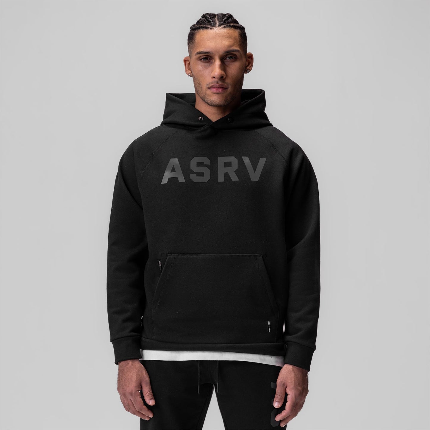 0905. Tech-Terry™ Weather-Ready Training Hoodie Black "ASRV" | ASRV on sale