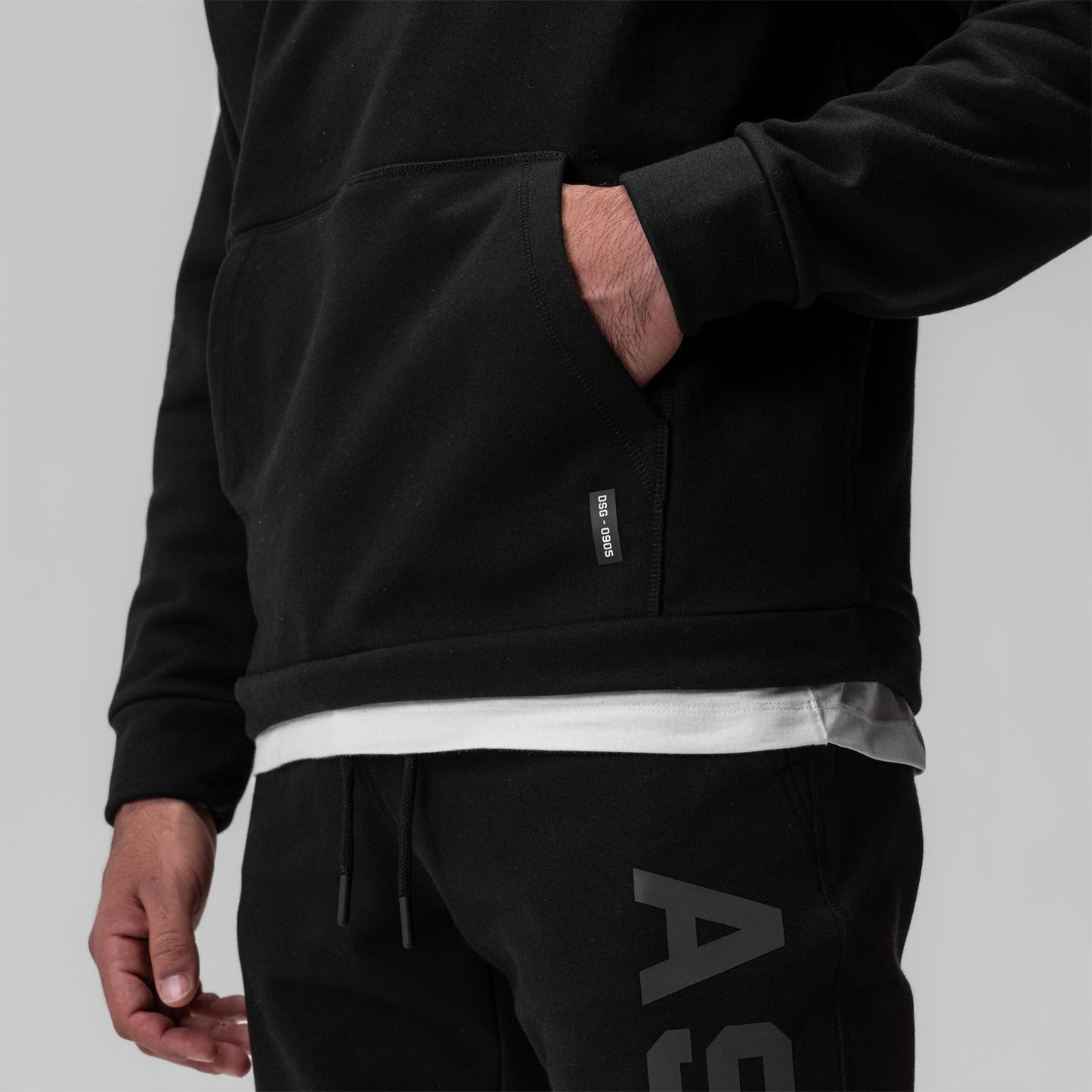 0905. Tech-Terry™ Weather-Ready Training Hoodie Black "ASRV" | ASRV on sale