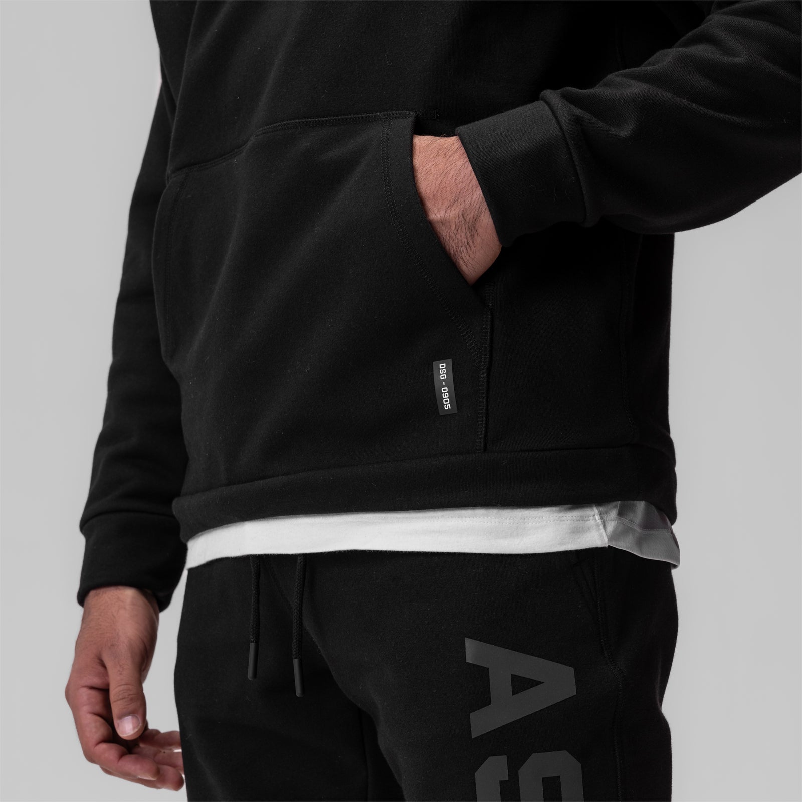 0905. Tech-Terry™ Weather-Ready Training Hoodie Black "ASRV" | ASRV on sale