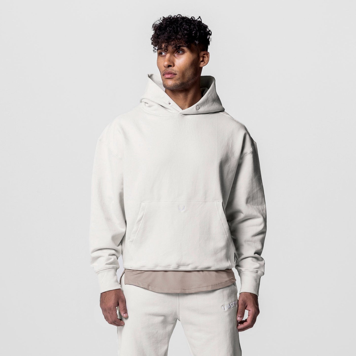 0648. Tech-Terry™ Hoodie Stone | ASRV discount