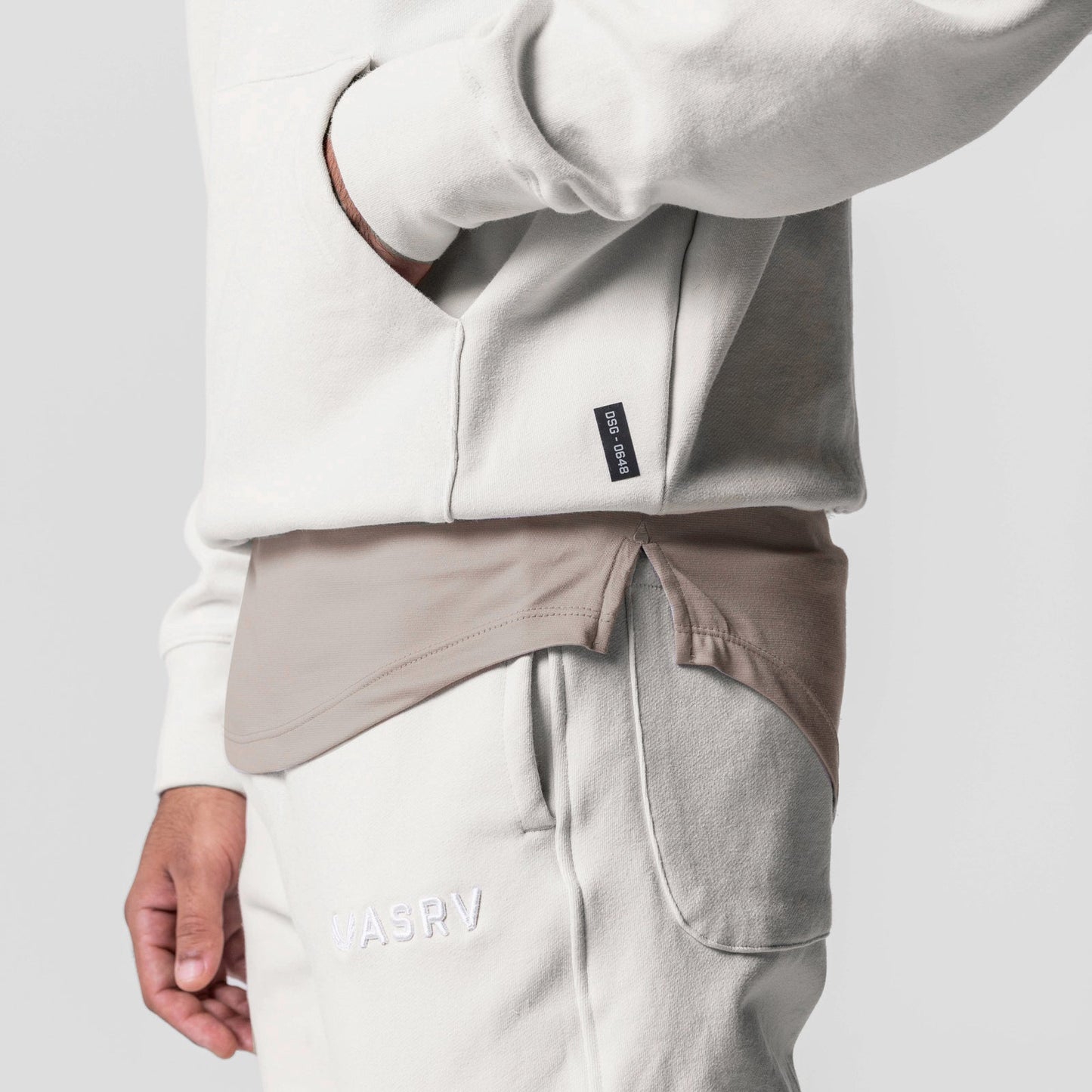 0648. Tech-Terry™ Hoodie Stone | ASRV discount