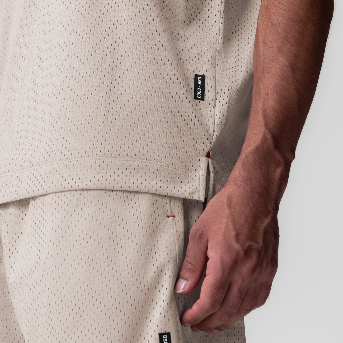 0983. Reversible 2-in-1 Cutoff Hoodie Chai | ASRV Online