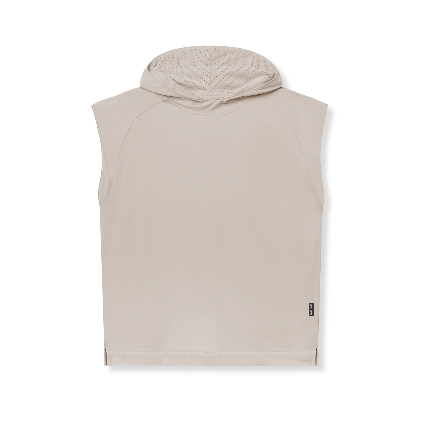 0983. Reversible 2-in-1 Cutoff Hoodie Chai | ASRV Online