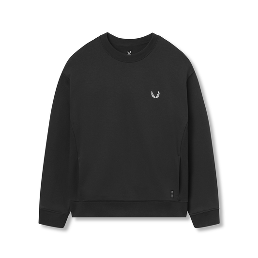 0984. Herringbone Terry Crewneck Black | ASRV near me