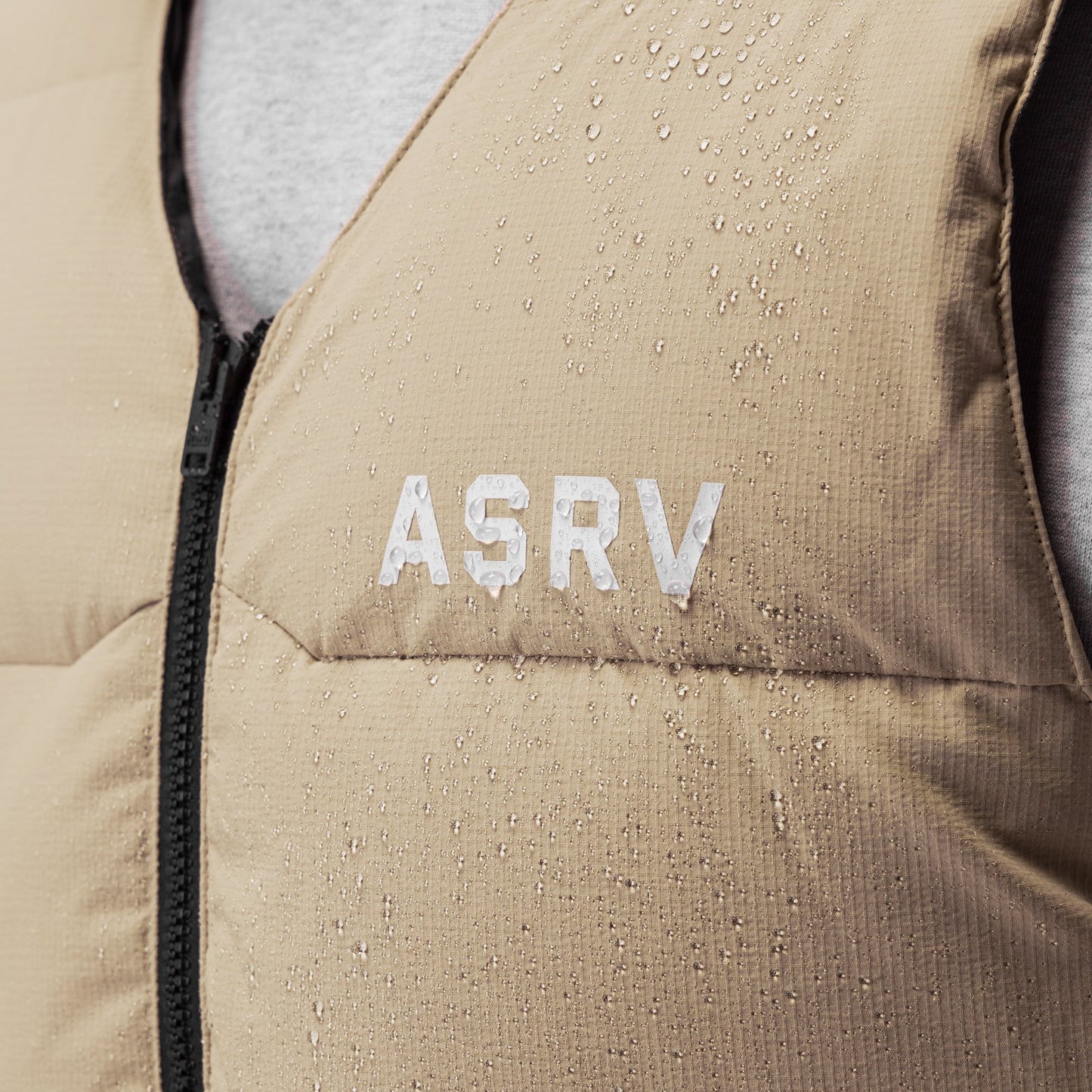 0859. Ripstop Insulated Puffer Gilet Khaki | ASRV Online