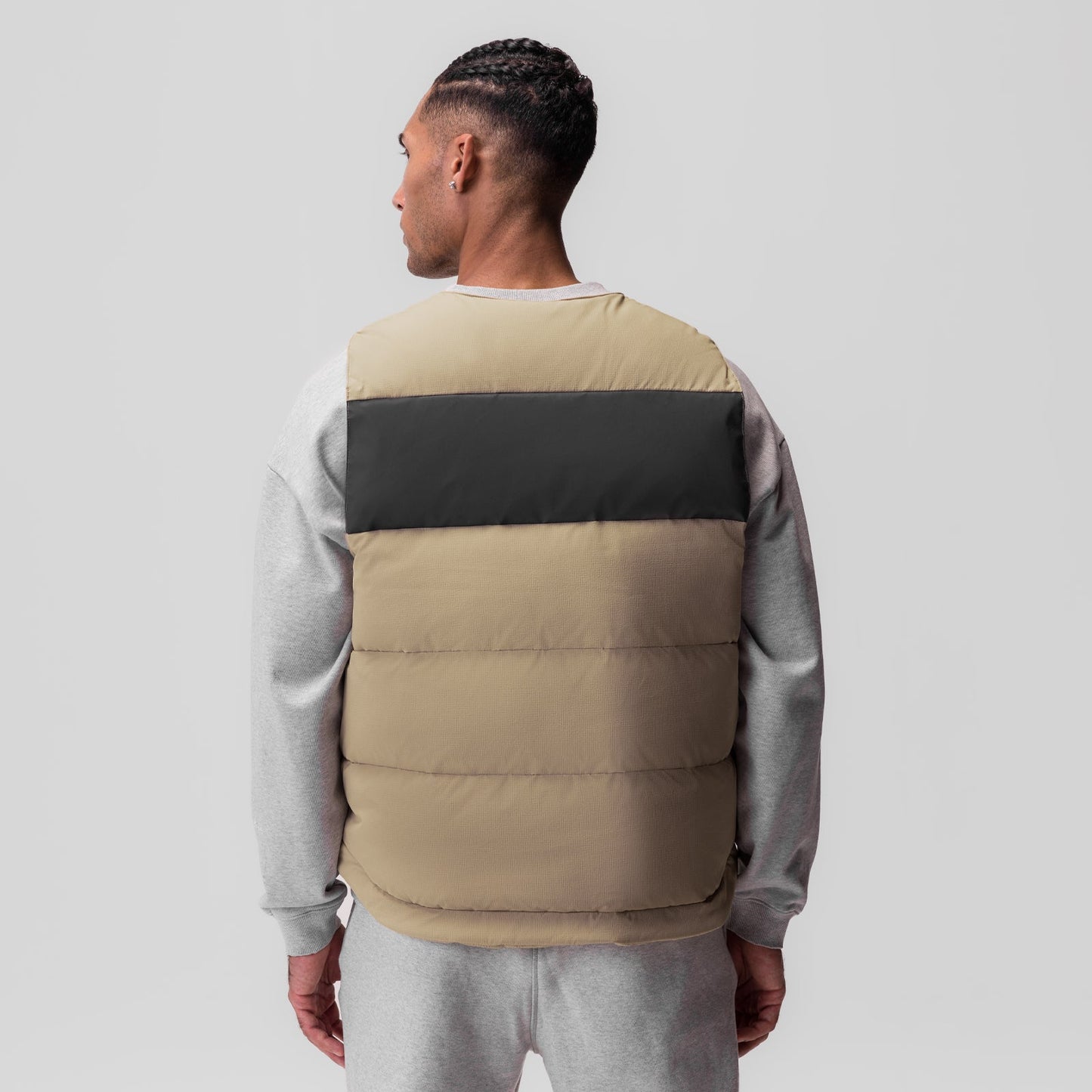 0859. Ripstop Insulated Puffer Gilet Khaki | ASRV Online