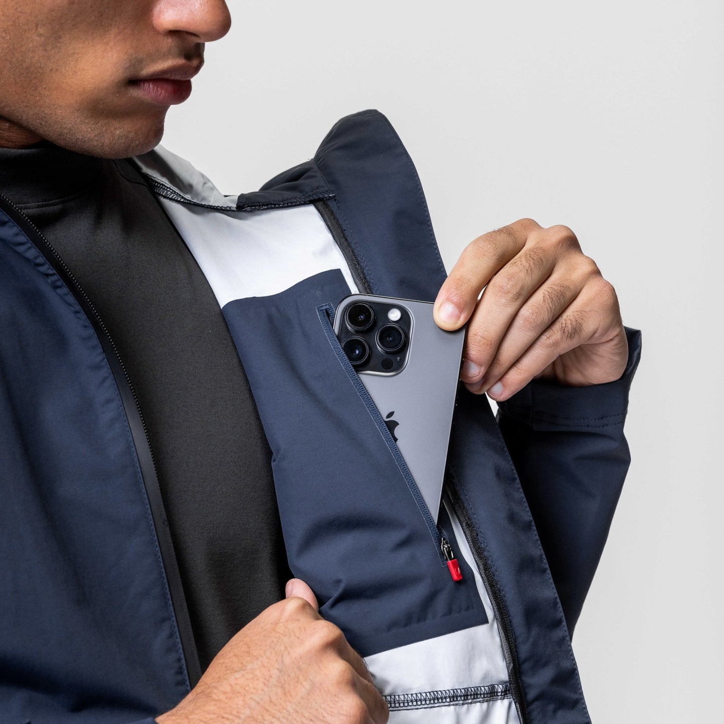 0678. Hipora® Tech Parka Navy | ASRV Discount