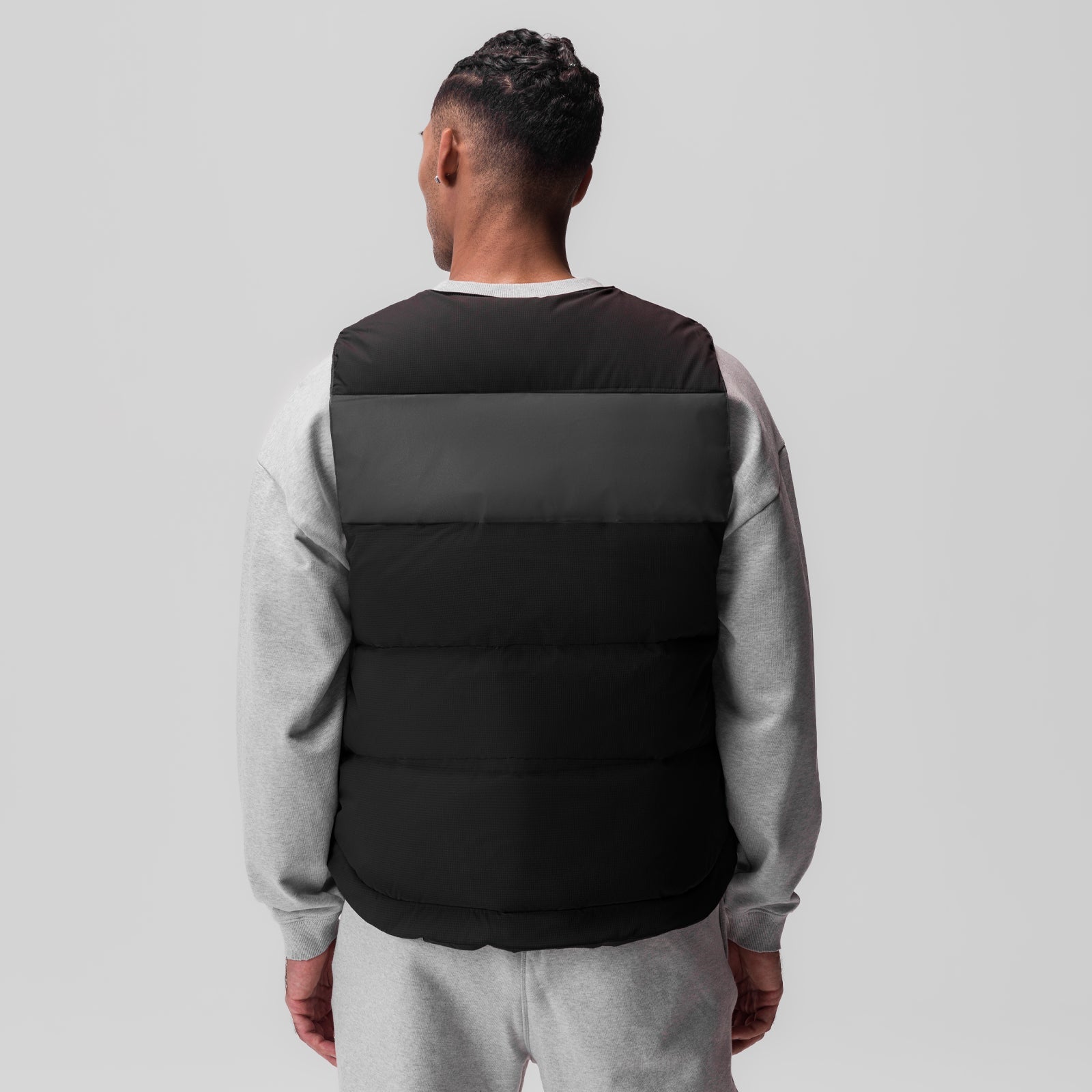 0859. Ripstop Insulated Puffer Gilet Black | ASRV US