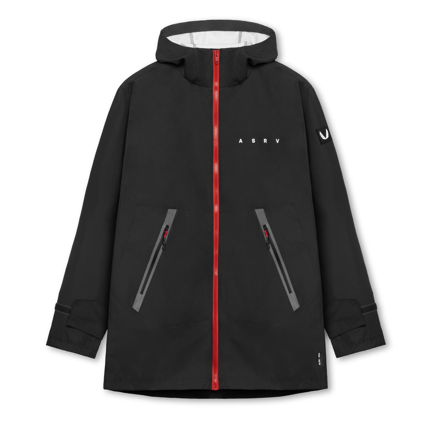 0678. Hipora® AQUAzip® Tech Parka Black | ASRV sale