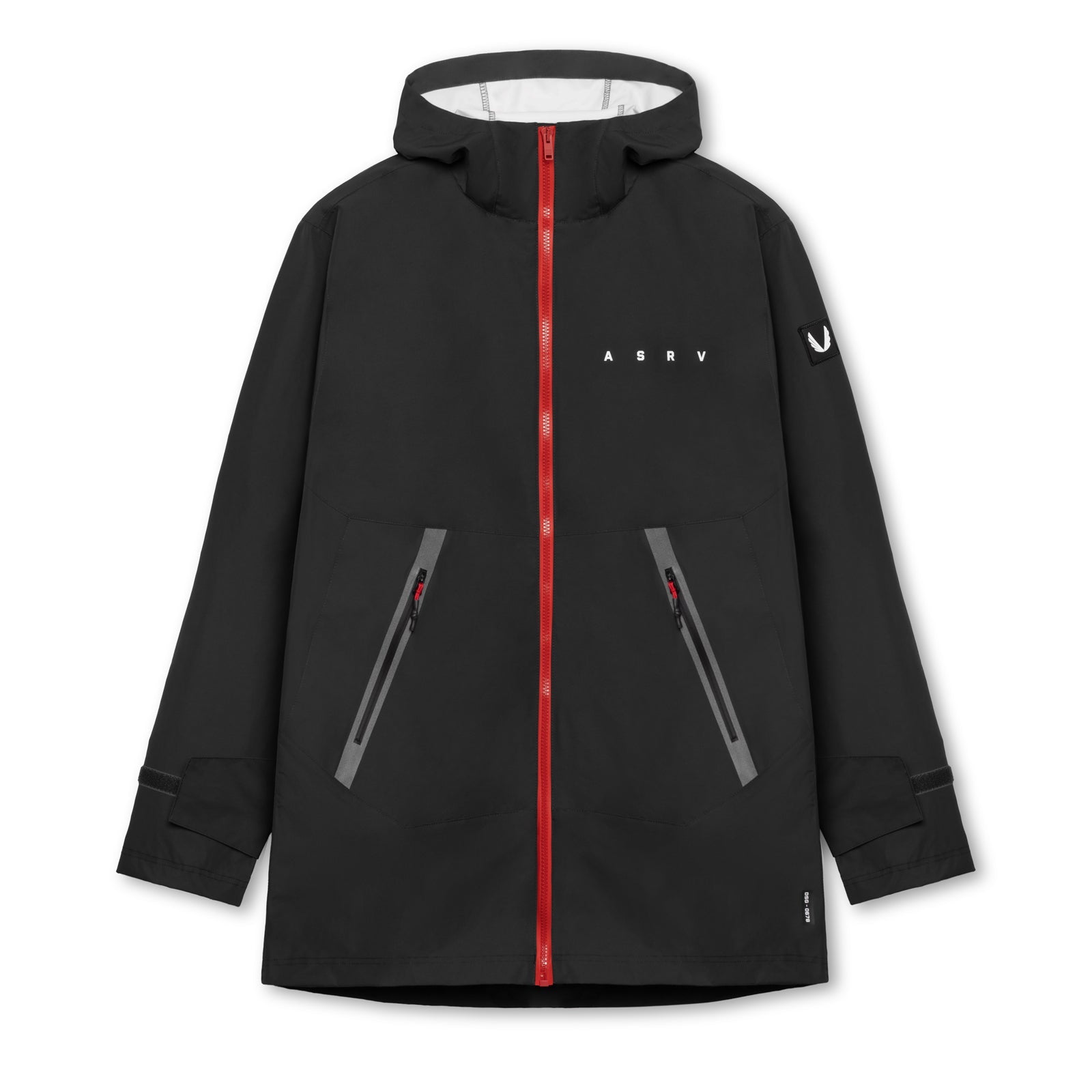0678. Hipora® AQUAzip® Tech Parka Black | ASRV sale